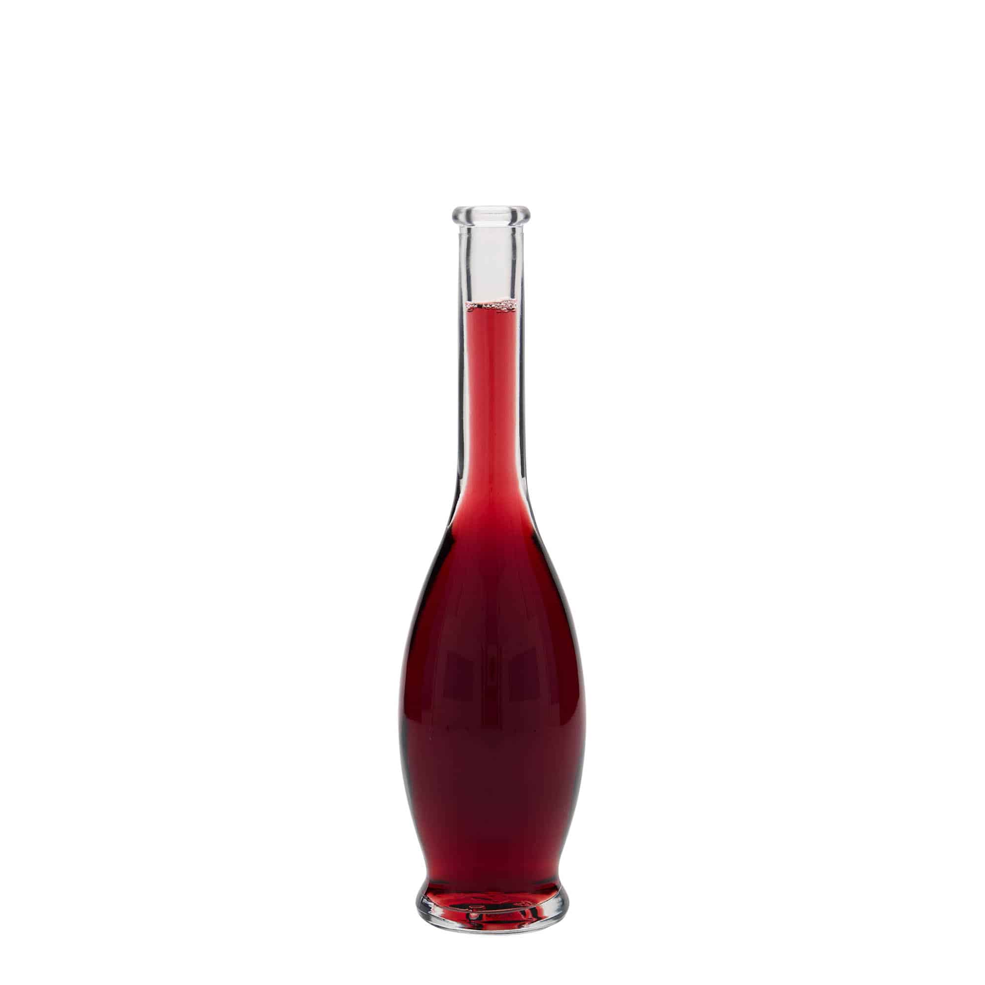 100 ml glasflaske 'Gina', åbning: kork