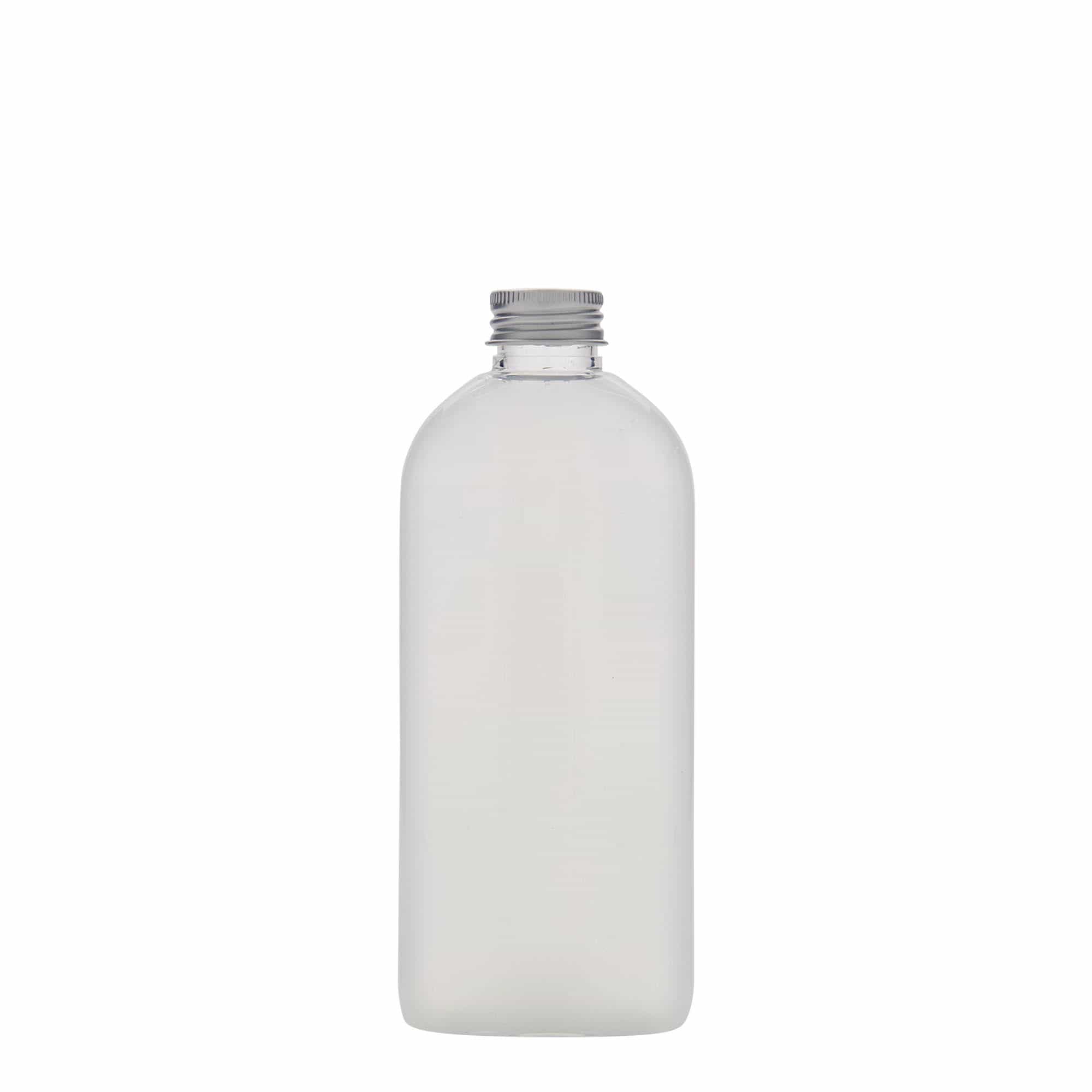 250 ml PET-flaske 'Iris', oval, plast, åbning: 24/410