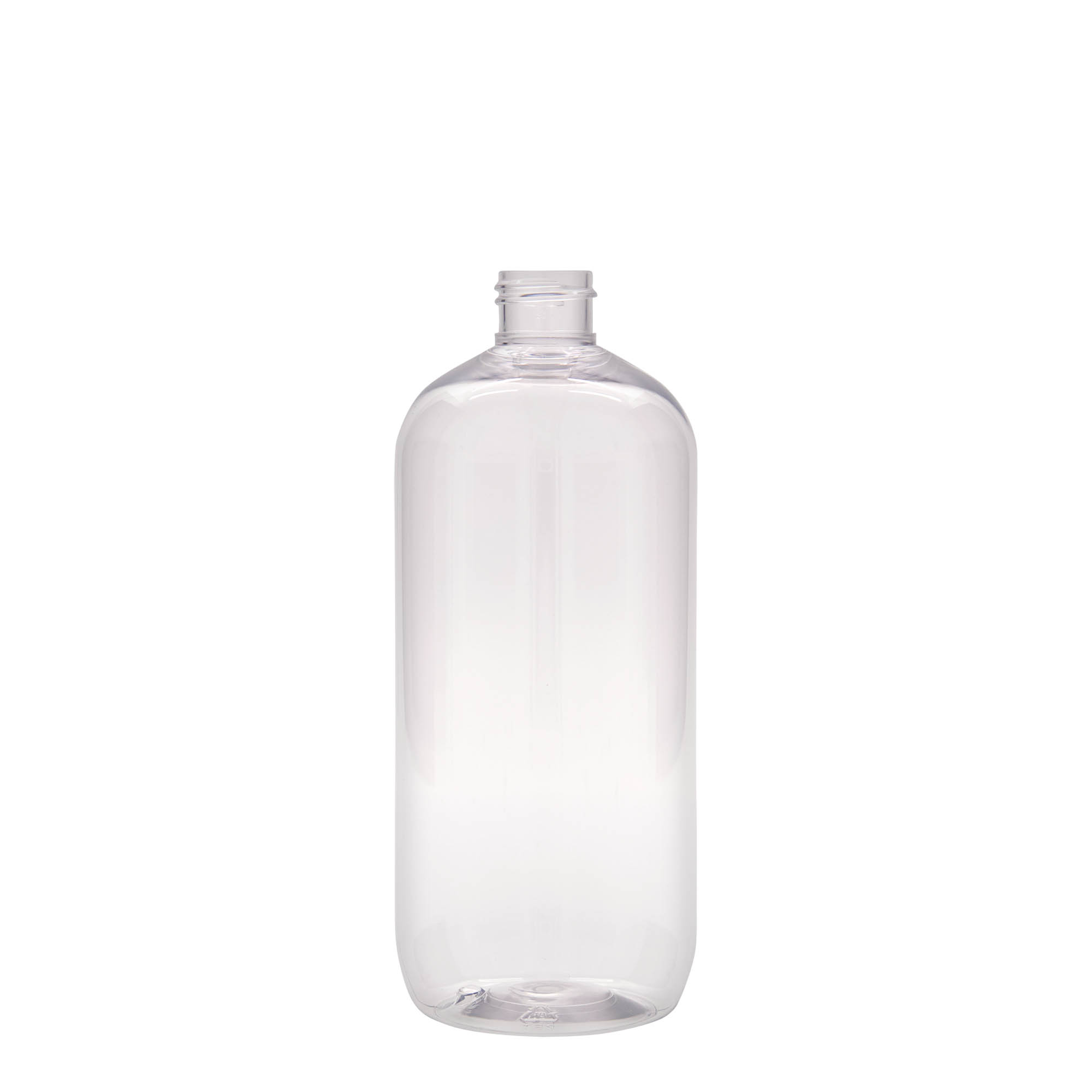 500 ml PET-flaske 'Boston', plast, åbning: GPI 24/410 500 ml PET-flaske 'Boston', plast, åbning: GPI 24/410