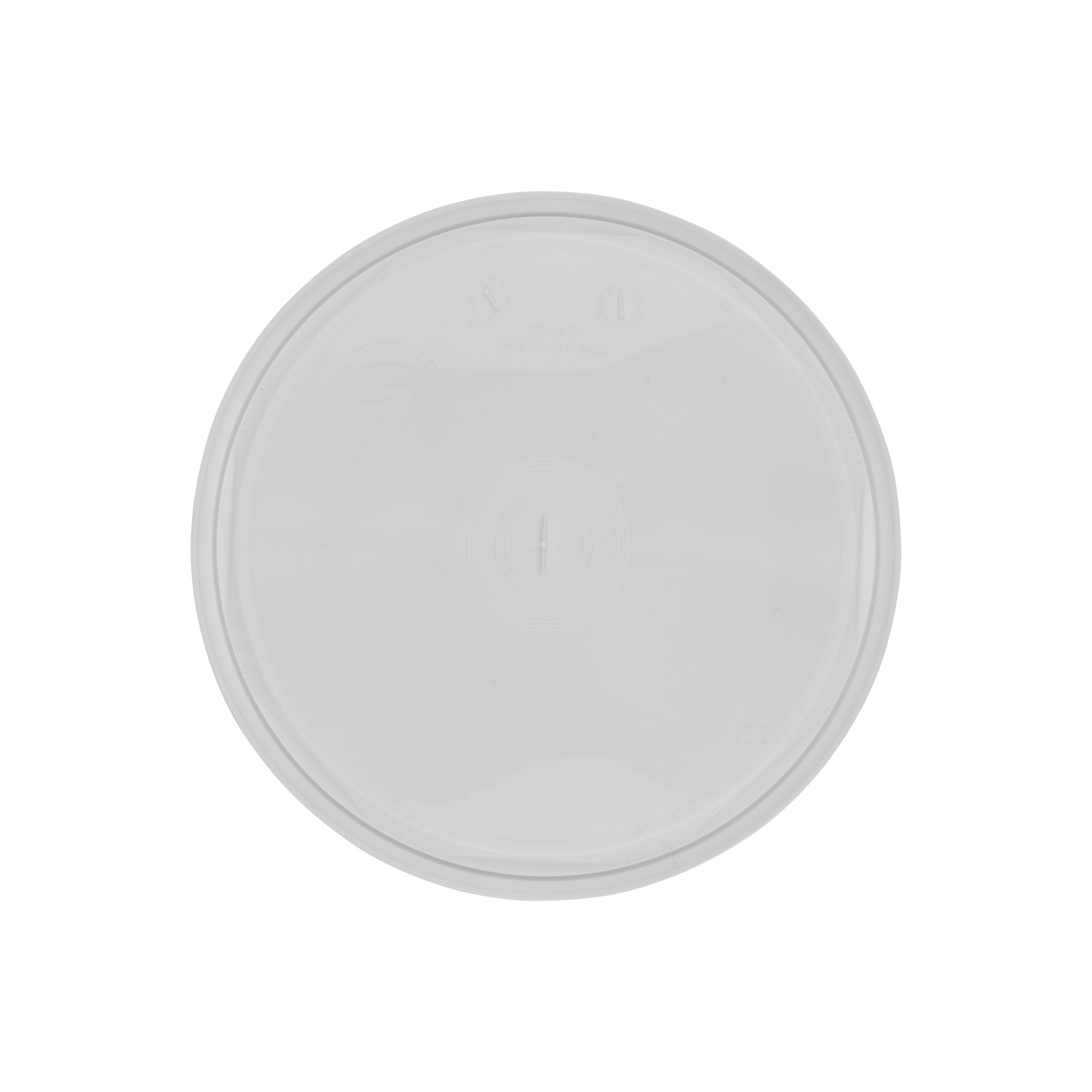 Låg til 5-6 l spand, PP-plast, hvid