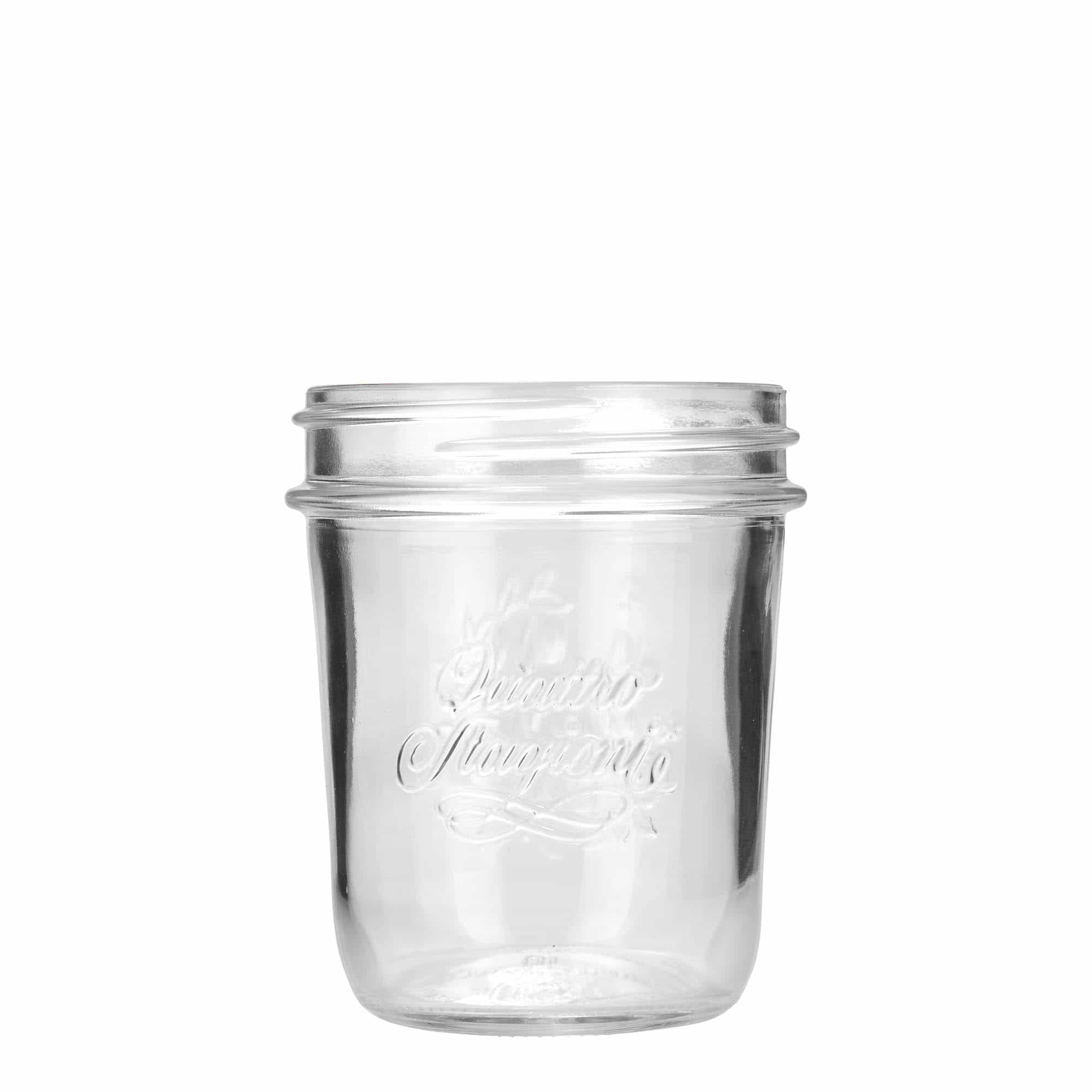 320 ml cylindrisk sylteglas 'Quattro Stagioni Terrina', åbning: Skruelåg