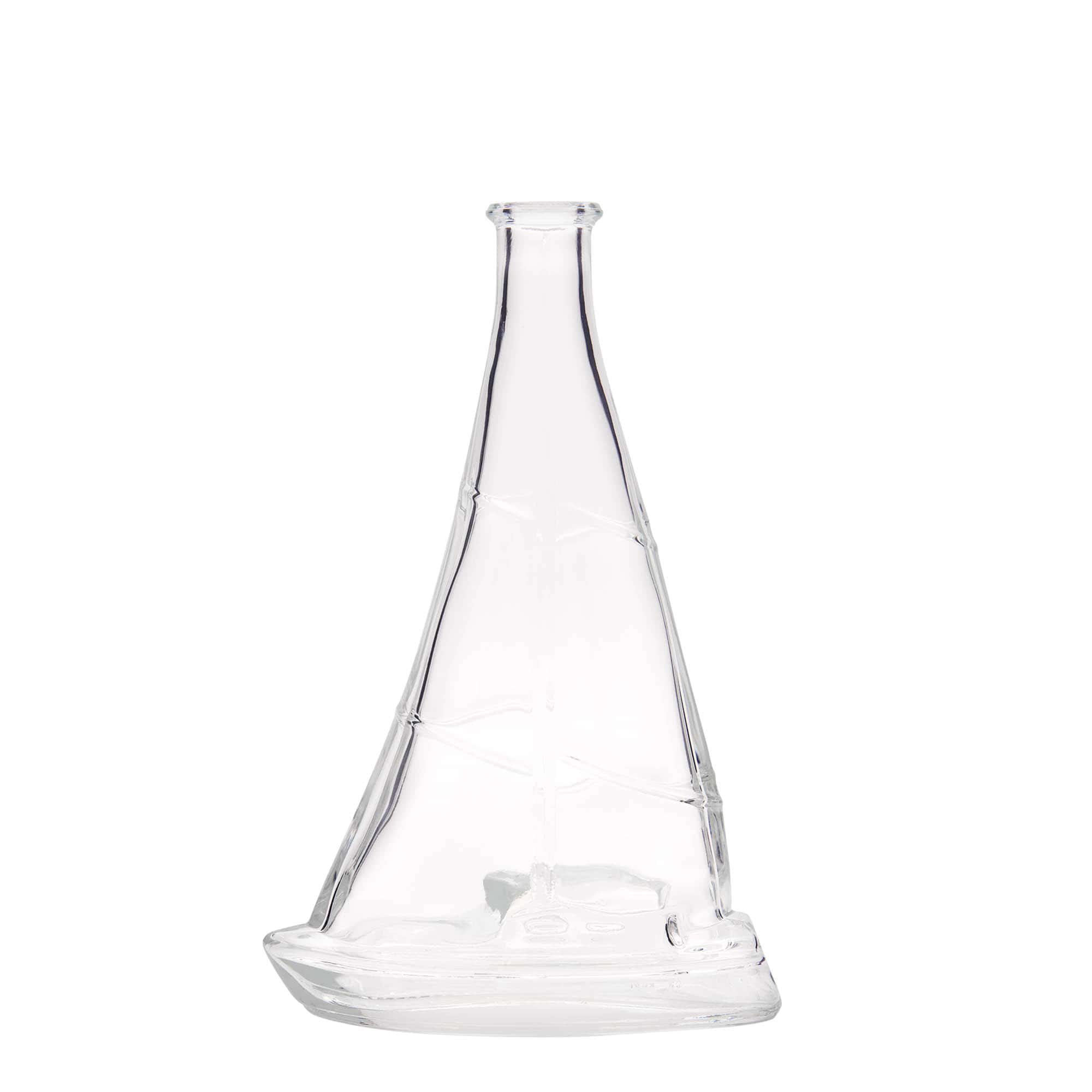 350 ml glasflaske 'Segelboot', åbning: kork