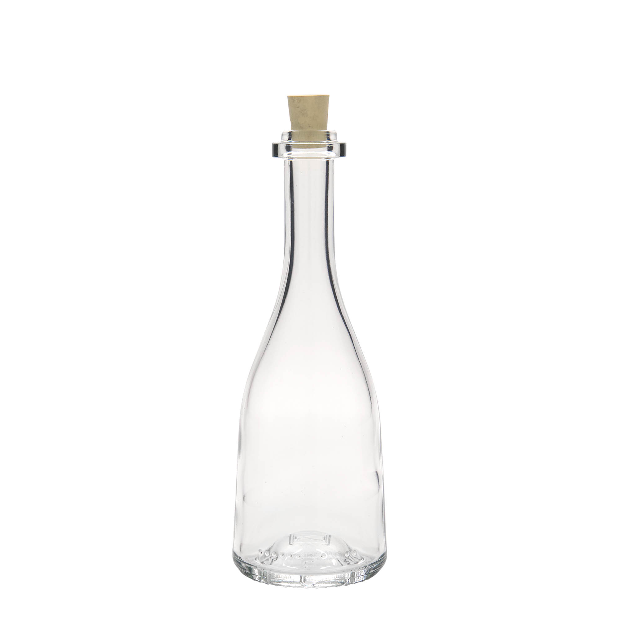 200 ml glasflaske 'Rustica', åbning: kork