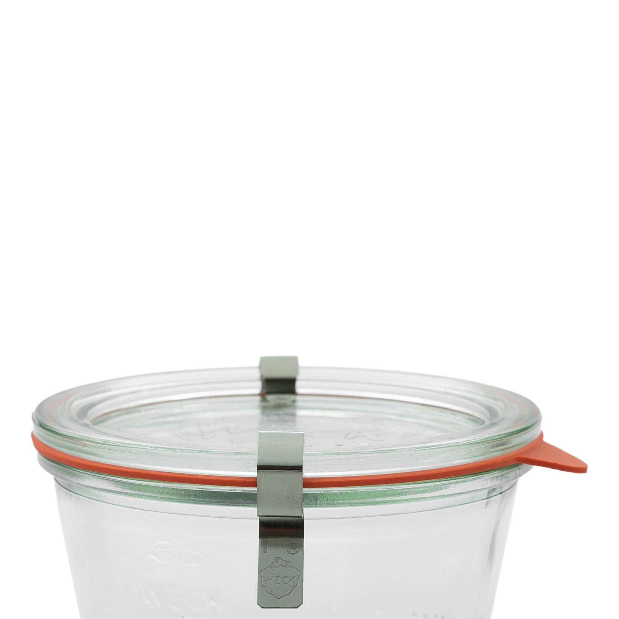 WECK-klips #, rustfrit stål, sølv WECK-klips #, rustfrit stål, sølv