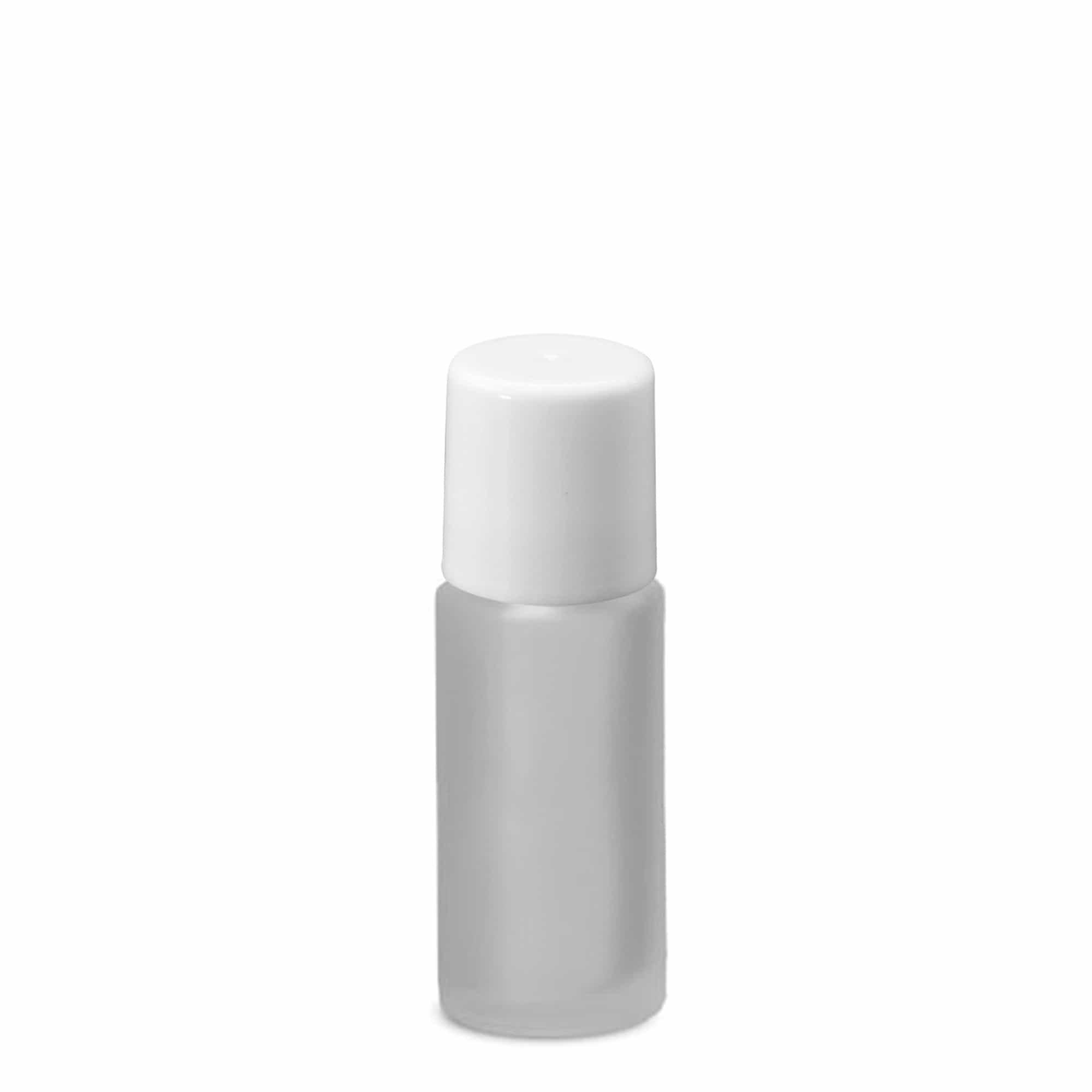 50 ml roll-on-flaske, glas, frostet, åbning: skruelåg