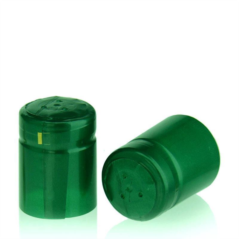 Krympekapsel 32x41, PVC-plast, smaragdgrøn