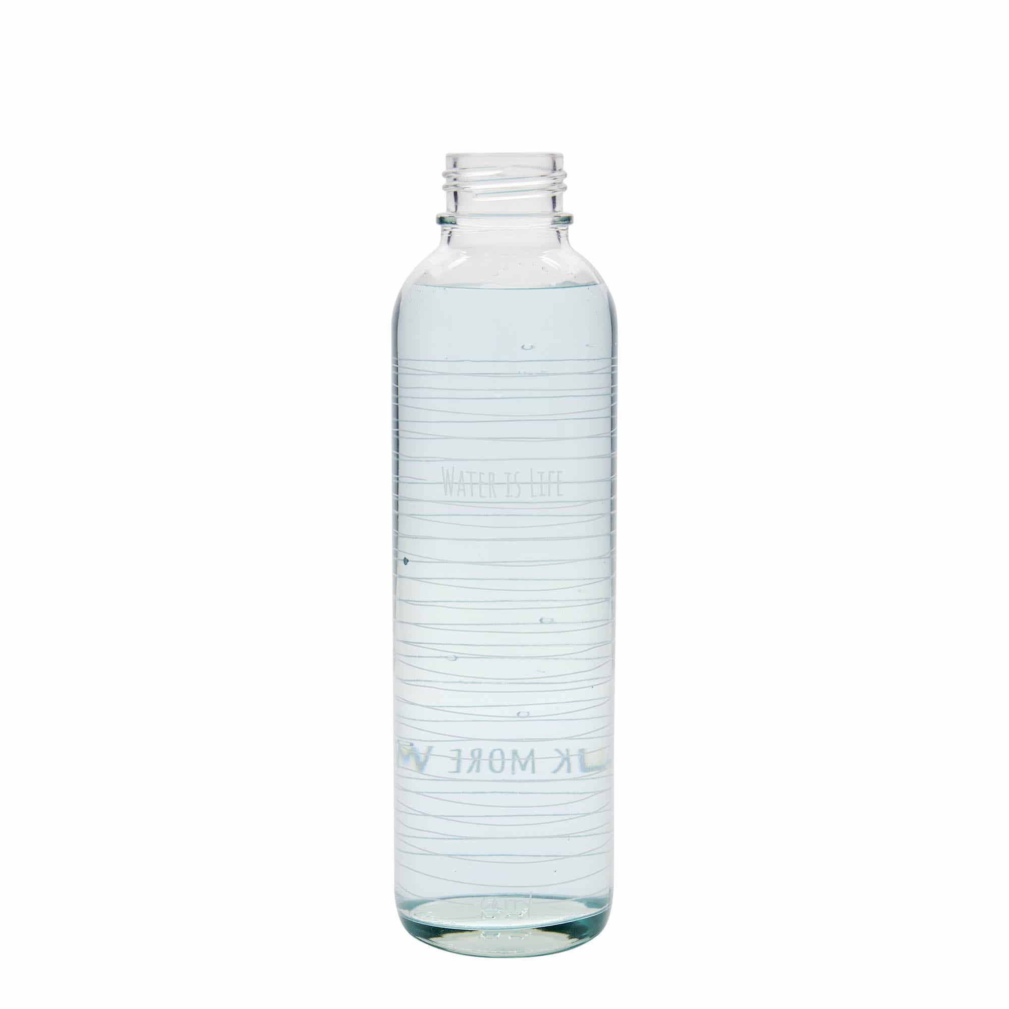 700 ml drikkeflaske CARRY Bottle, motiv: Water is Life, åbning: Skruelåg