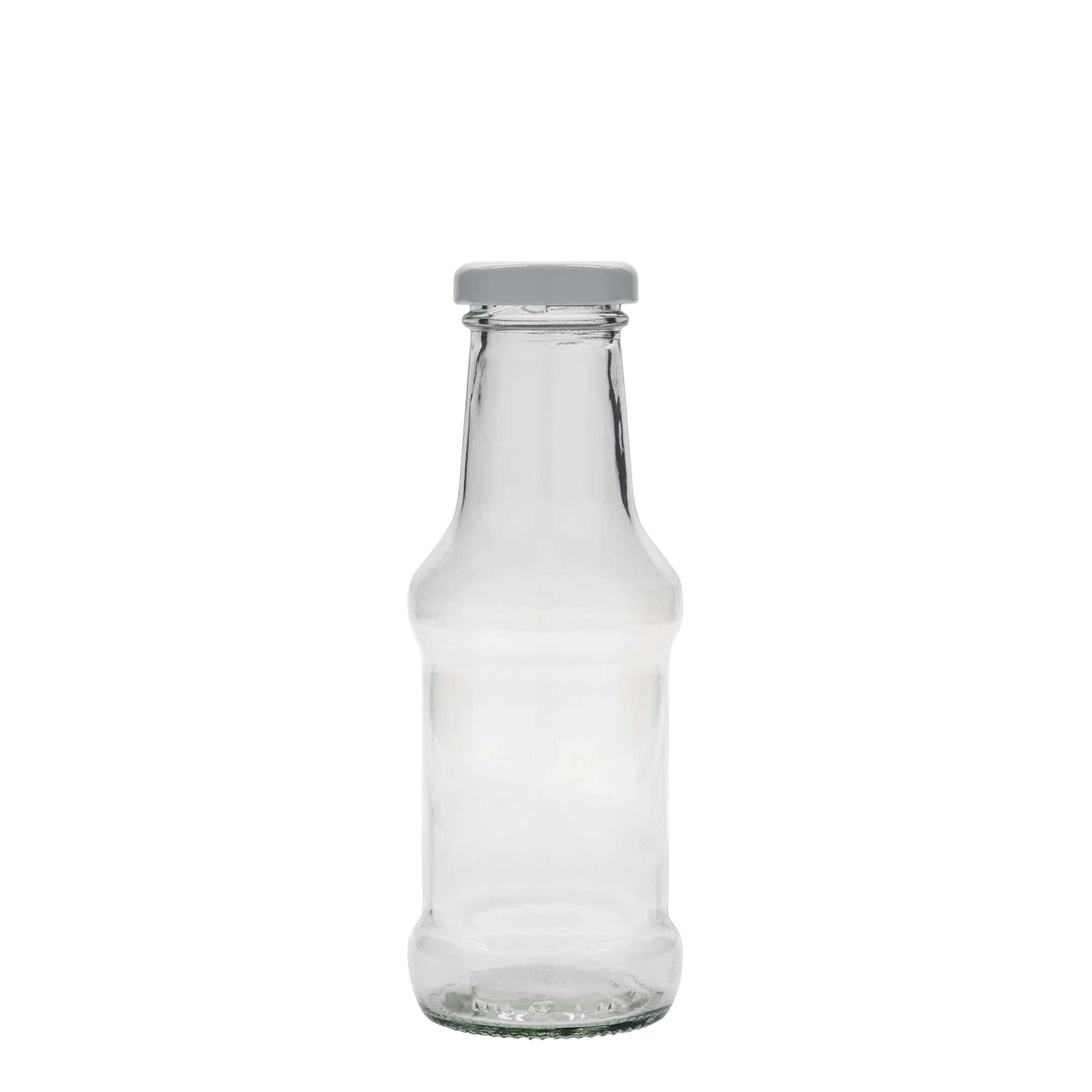250 ml sauceflaske, glas, åbning: Twist-Off (TO 38)
