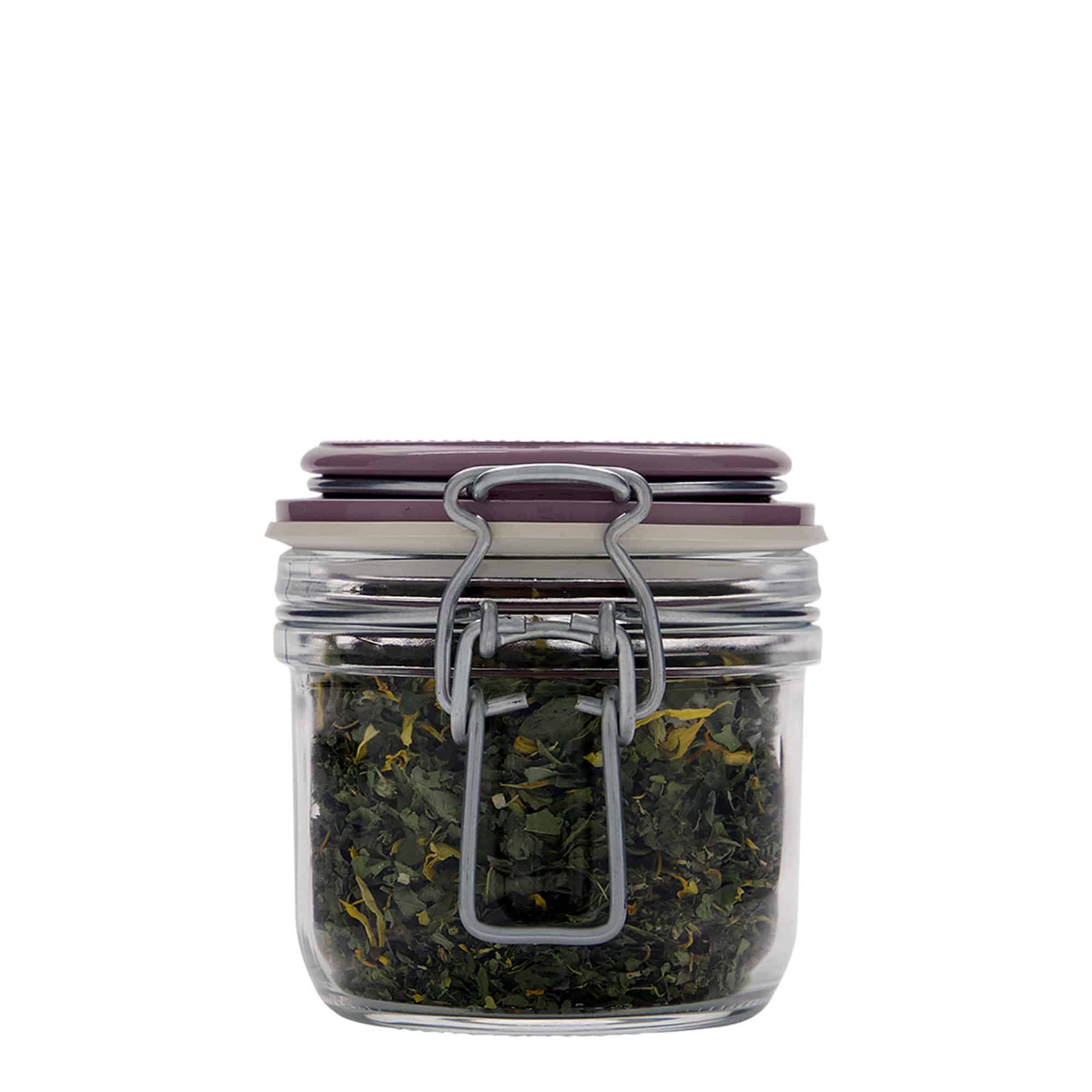 200 ml patentglas »Fido«, violet, åbning: patentlåg
