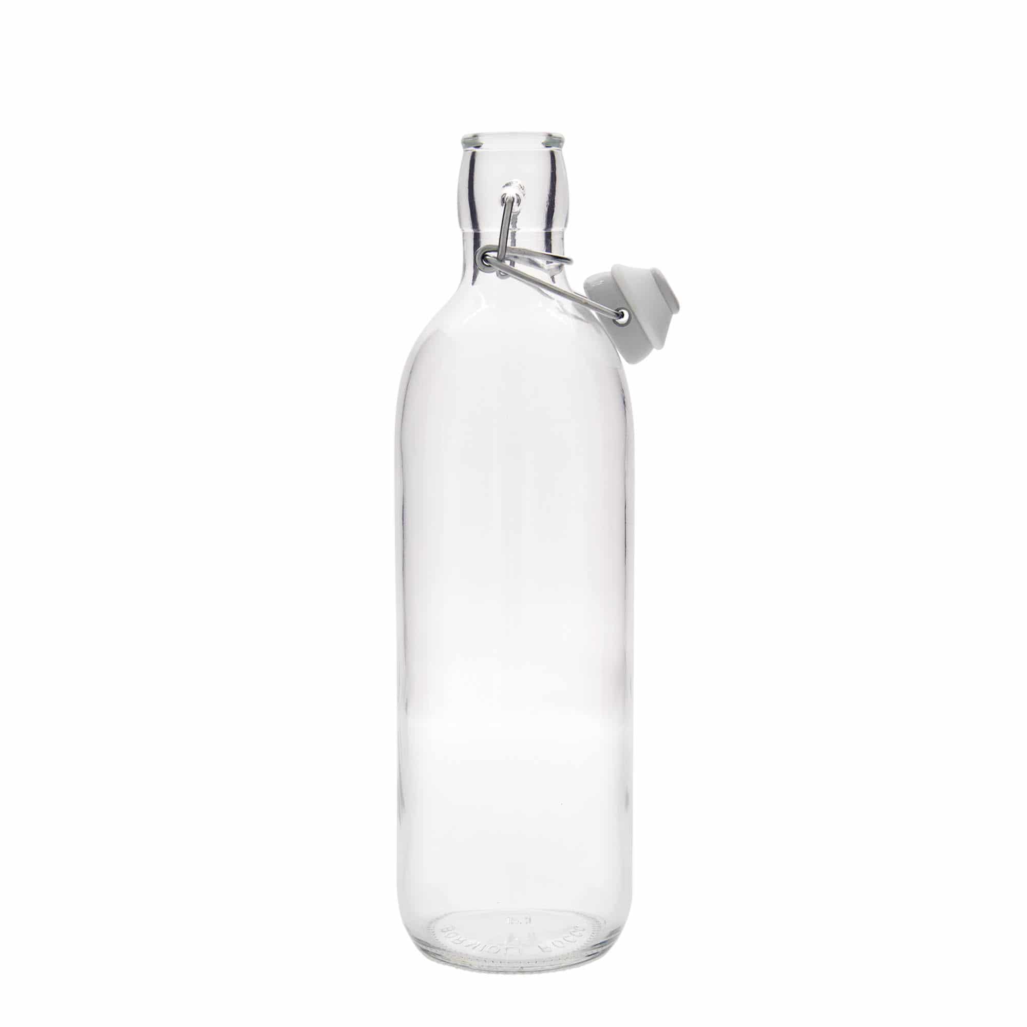 1.000 ml glasflaske 'Emilia', åbning: Patentlåg 1.000 ml glasflaske 'Emilia', åbning: Patentlåg