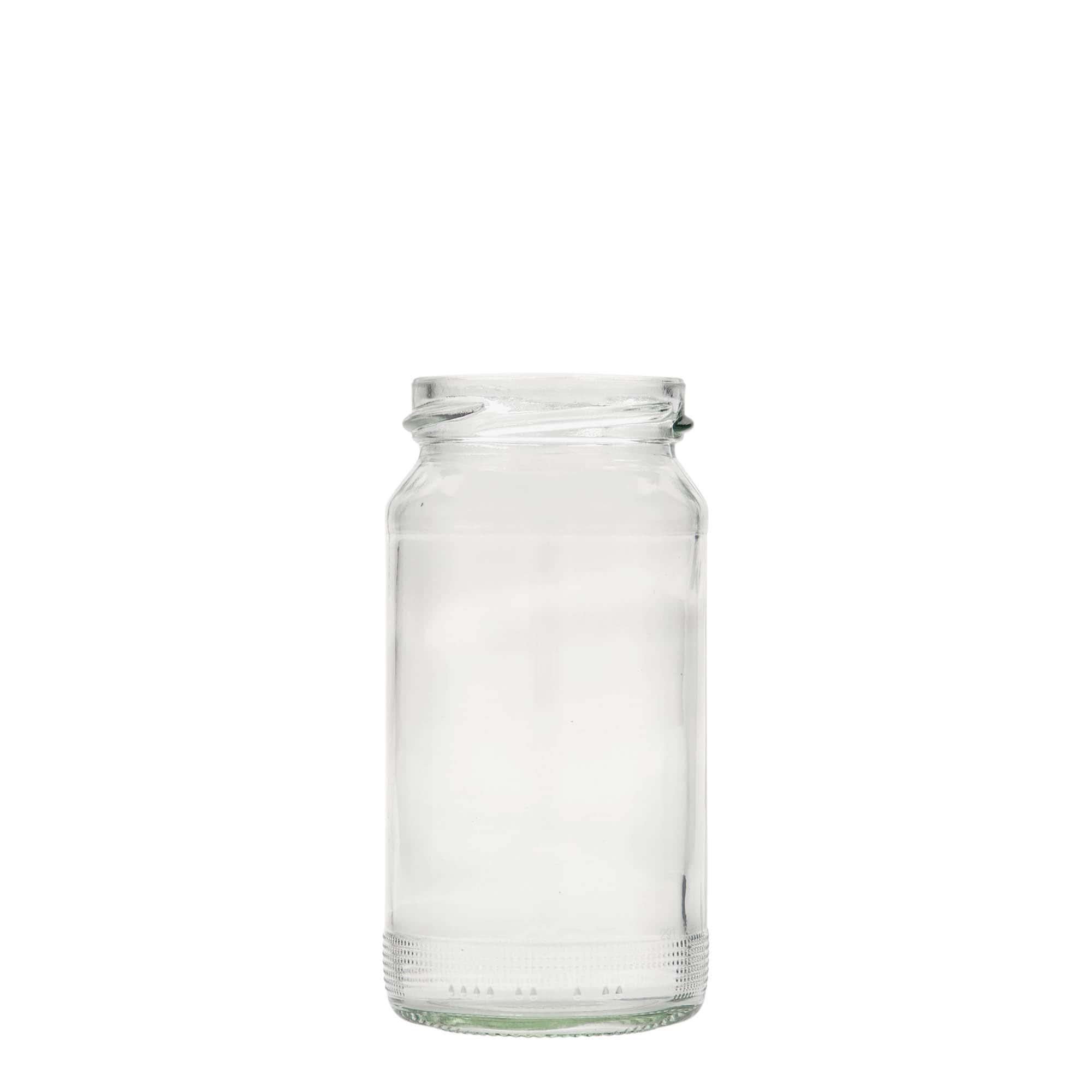 212 ml højt rundt glas, åbning: Twist-Off (TO 53)