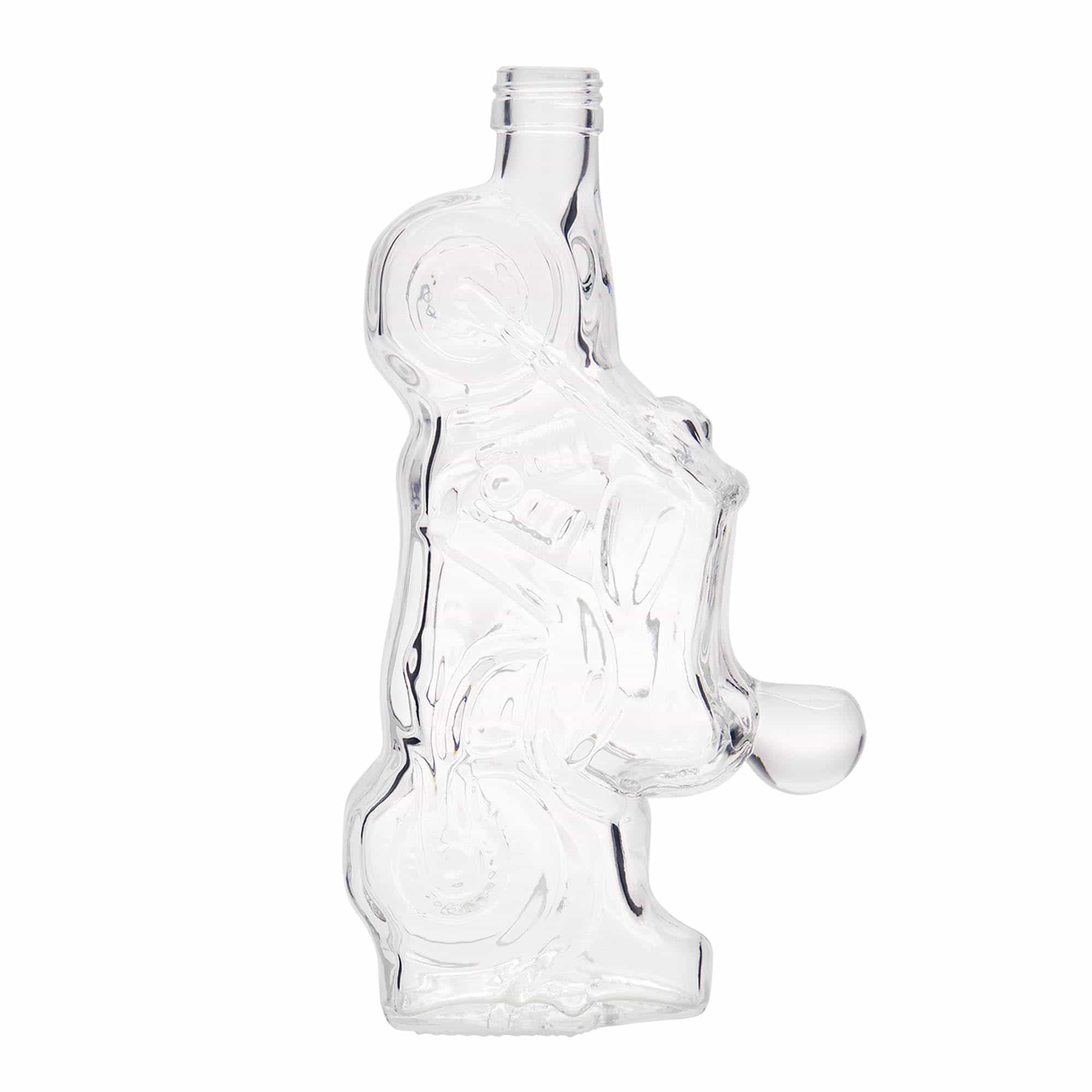 350 ml glasflaske 'Motorcykel', åbning: PP 28 350 ml glasflaske 'Motorcykel', åbning: PP 28