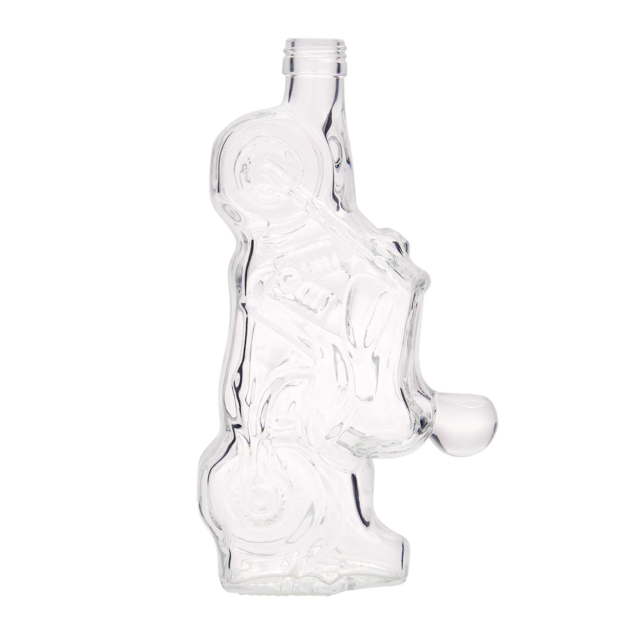 350 ml glasflaske 'Motorcykel', åbning: PP 28 350 ml glasflaske 'Motorcykel', åbning: PP 28