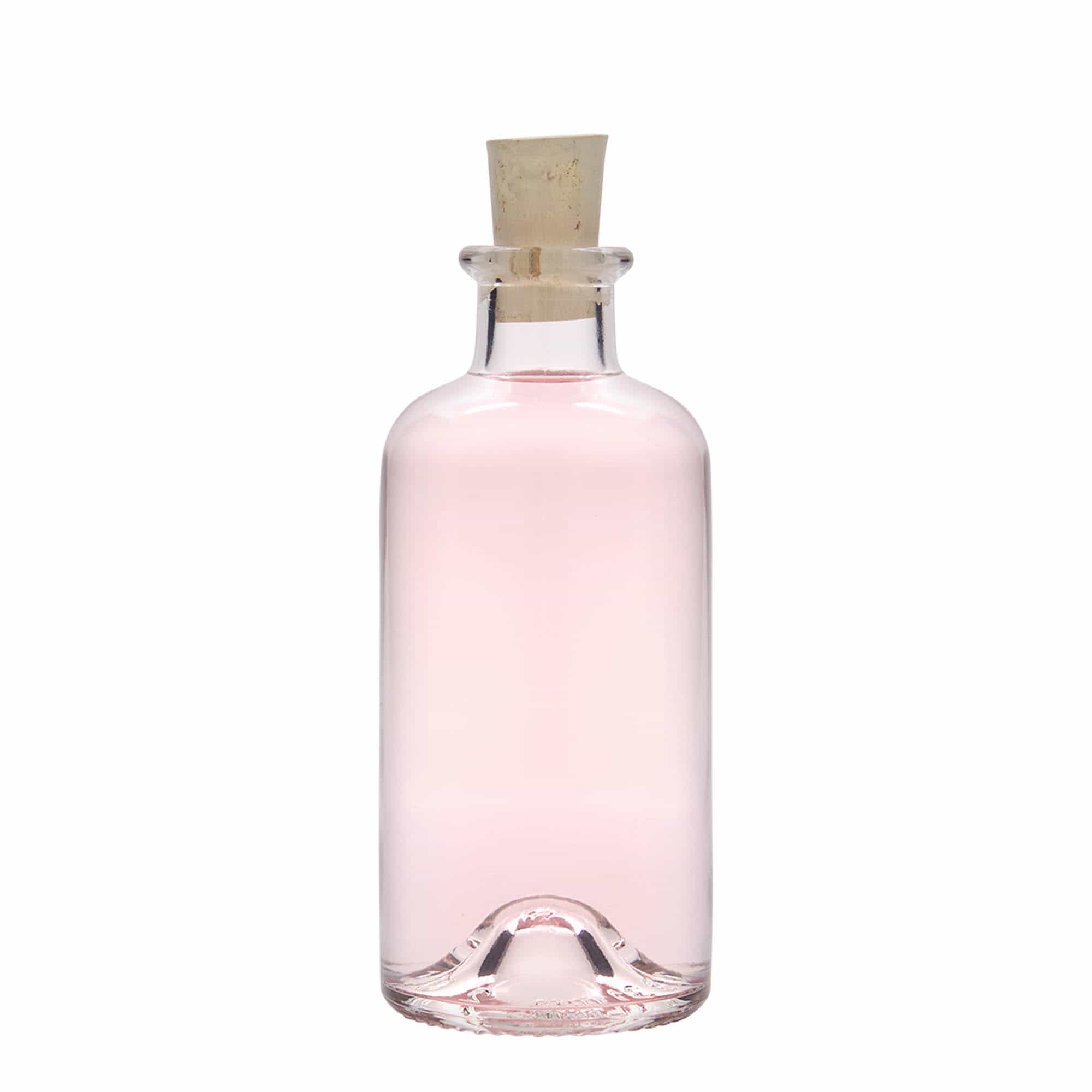 200 ml glasflaske apoteker, åbning: Kork