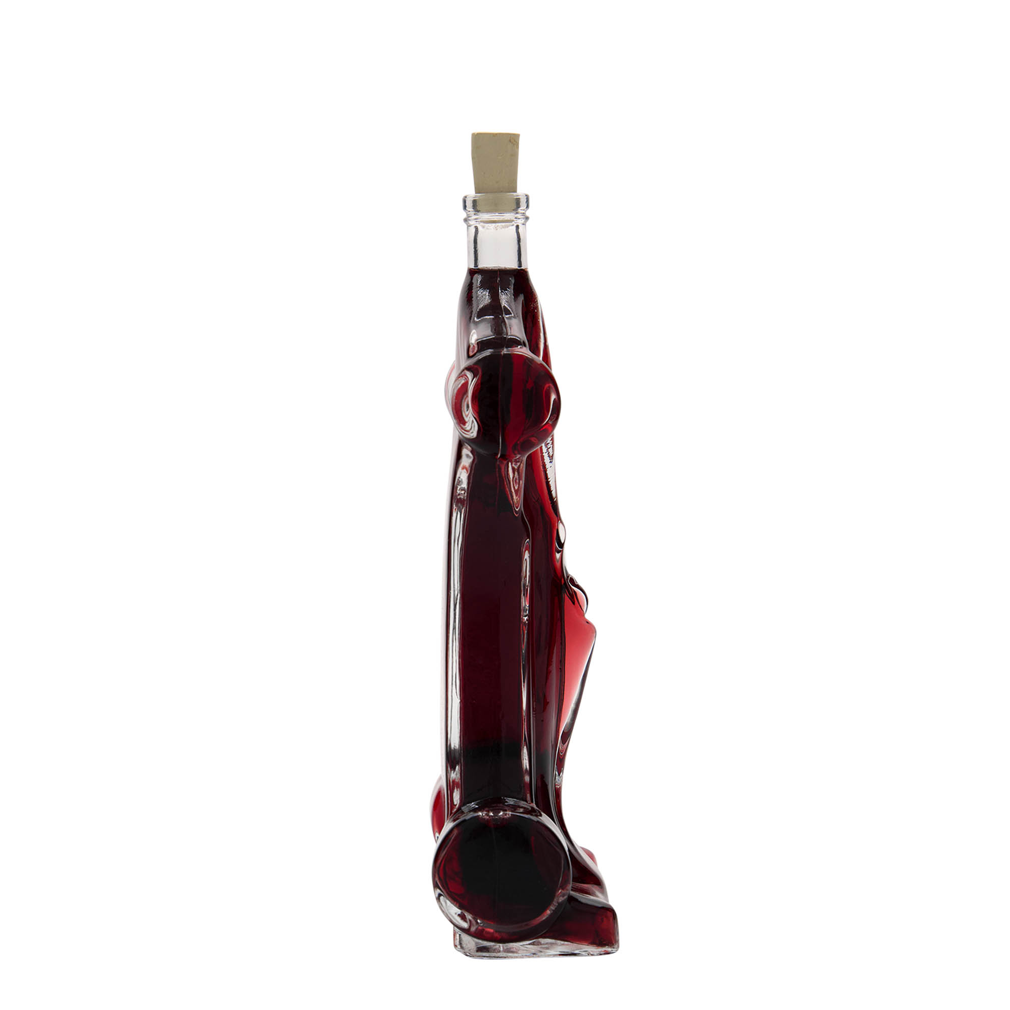 200 ml glasflaske 'Racervogn', åbning: kork 200 ml glasflaske 'Racervogn', åbning: kork