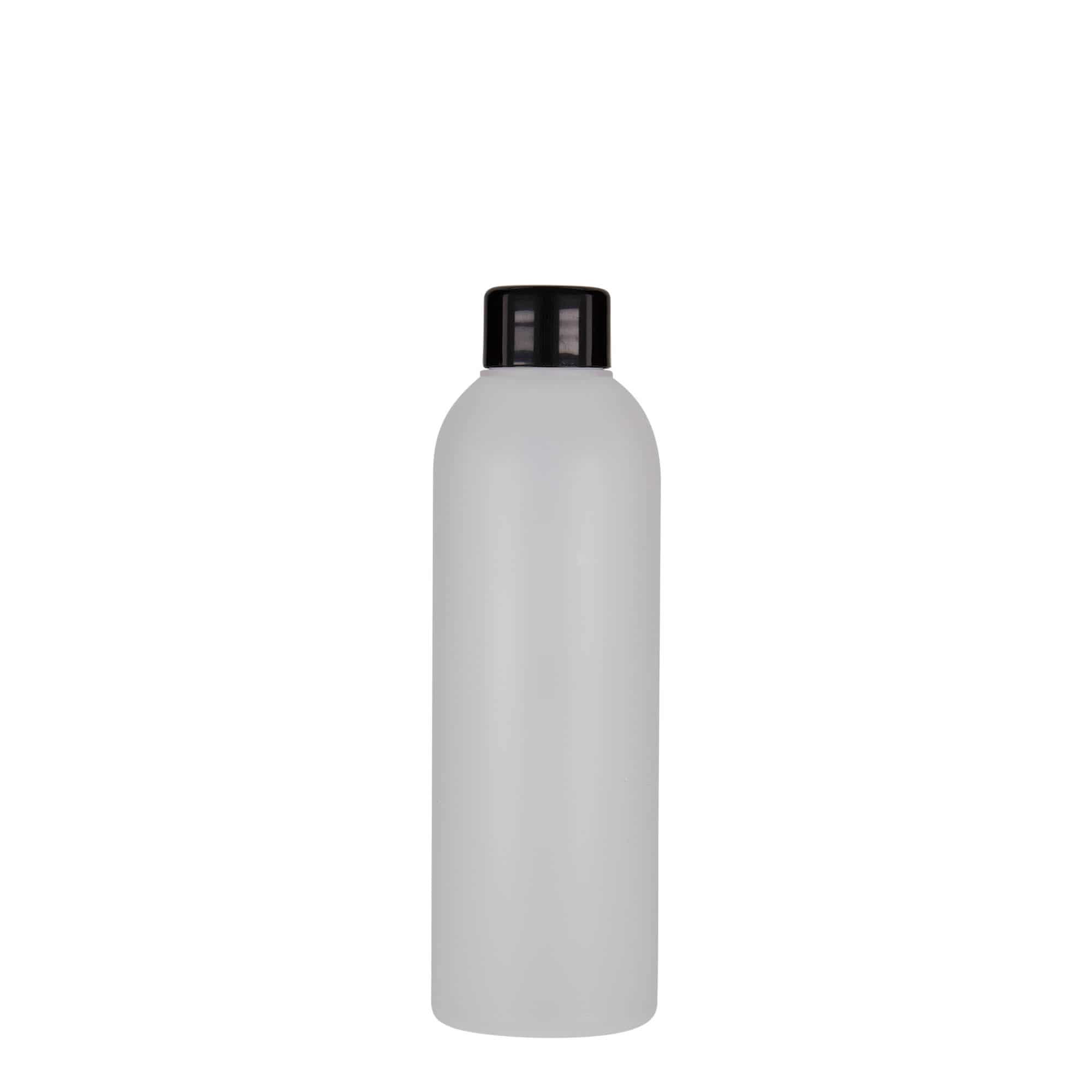 200 ml plastflaske 'Tuffy', HDPE, natur, åbning: GPI 24/410