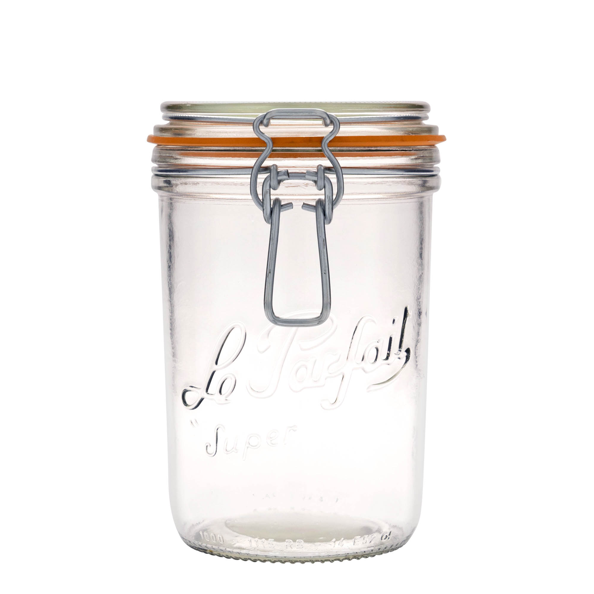 1.000 ml patentglas 'Le Parfait Super Terrine', åbning: patentlukning 1.000 ml patentglas 'Le Parfait Super Terrine', åbning: patentlukning
