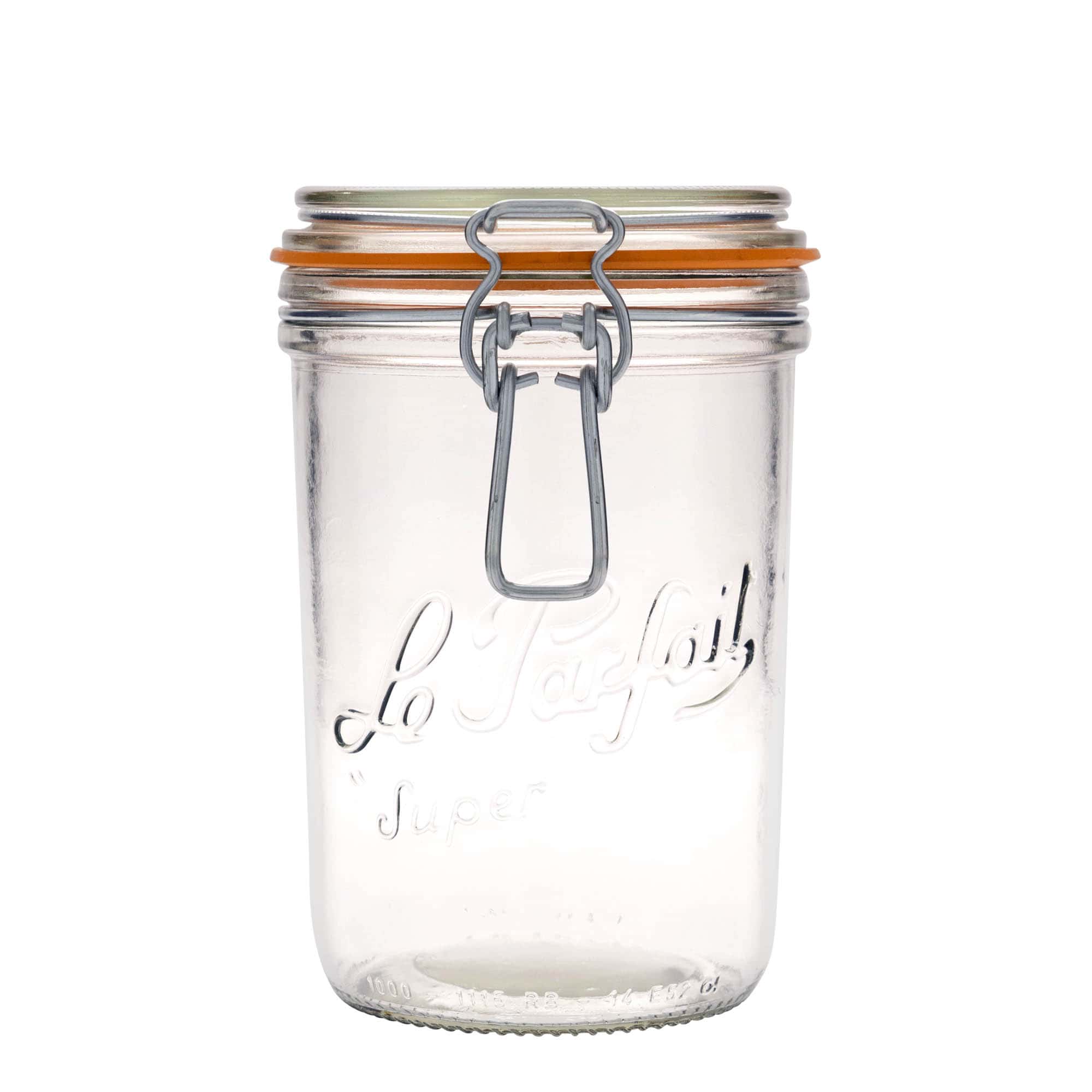 1.000 ml patentglas 'Le Parfait Super Terrine', åbning: patentlukning