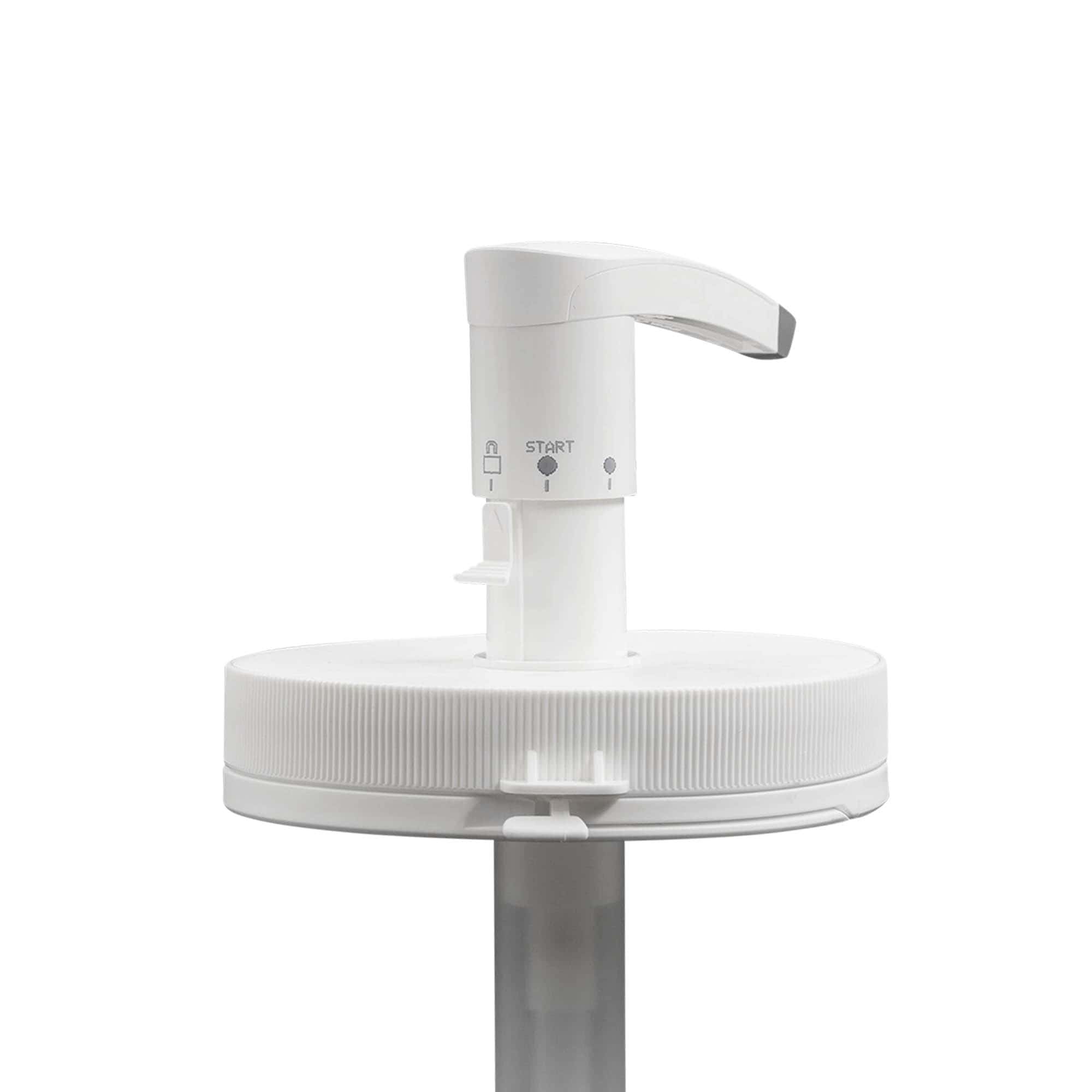 Dispenserpumpe til 1.240 ml »Securibox«, PE-plast, hvid, til åbning: skruelåg