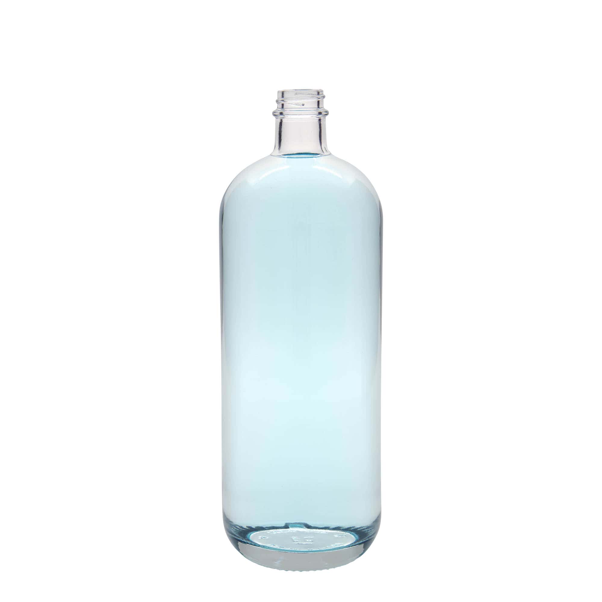 1000 ml glasflaske 'Lotto', munding: GPI 28