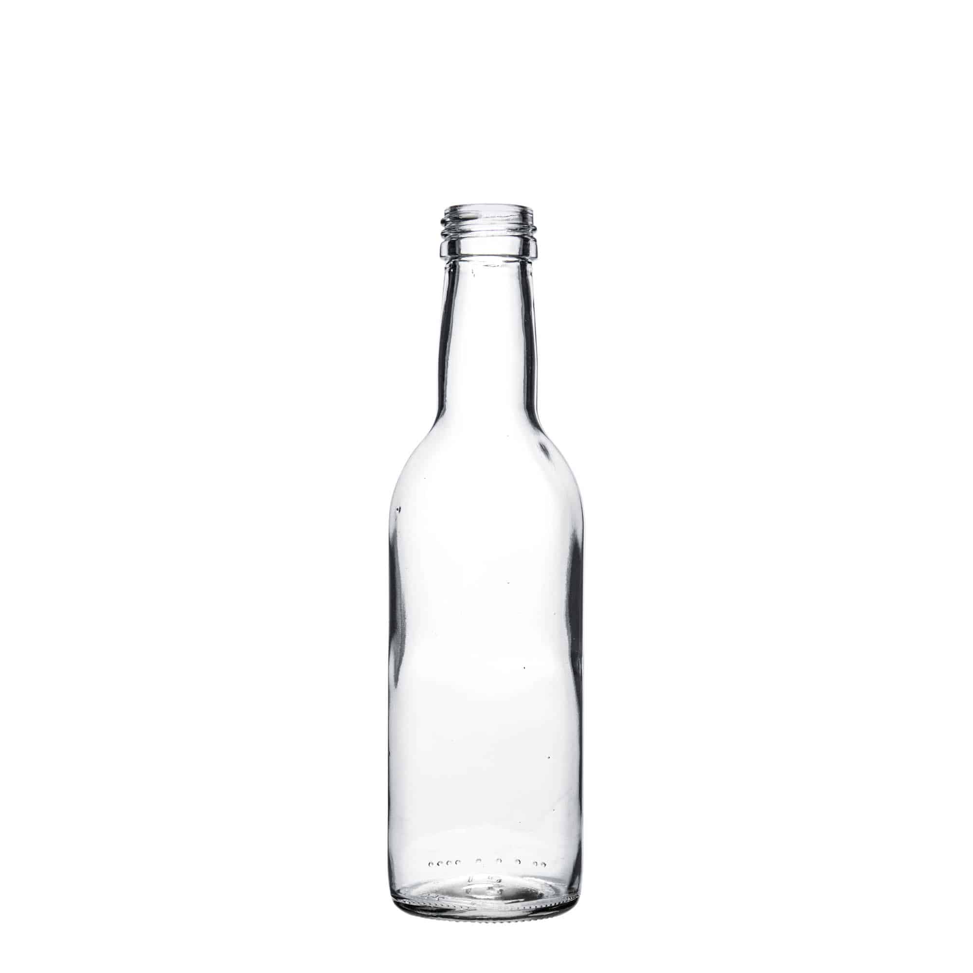 250 ml glasflaske »Bordeaux«, åbning: PP 28