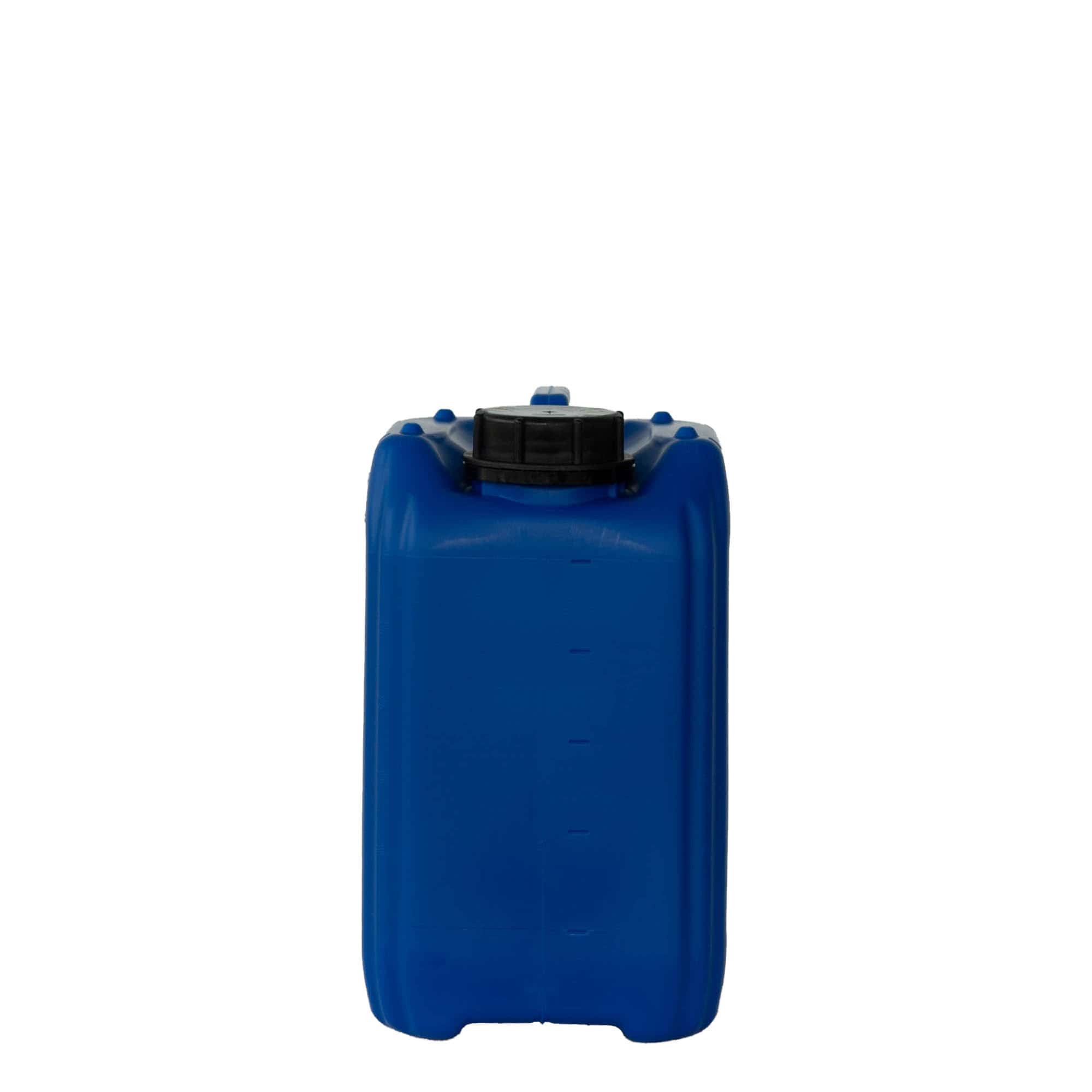 5 l dunk, rektangulær, HDPE-plast, blå, åbning: ND 55