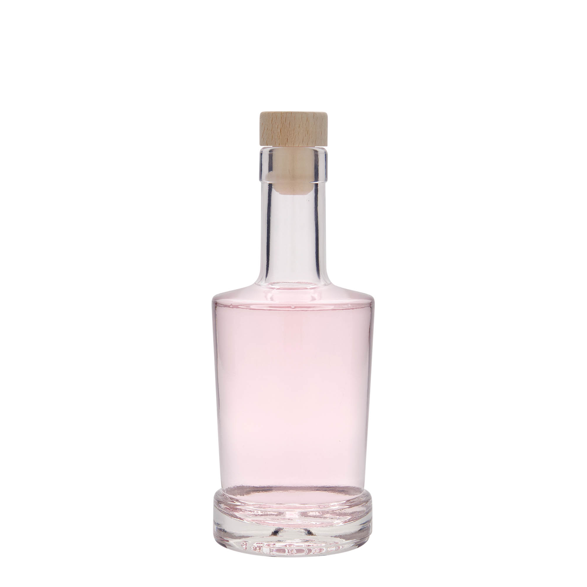 250 ml glasflaske 'Deborah', åbning: kork