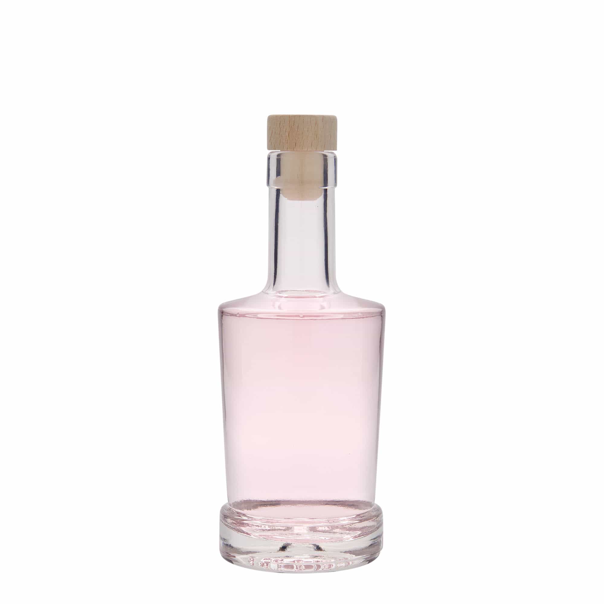250 ml glasflaske 'Deborah', åbning: kork