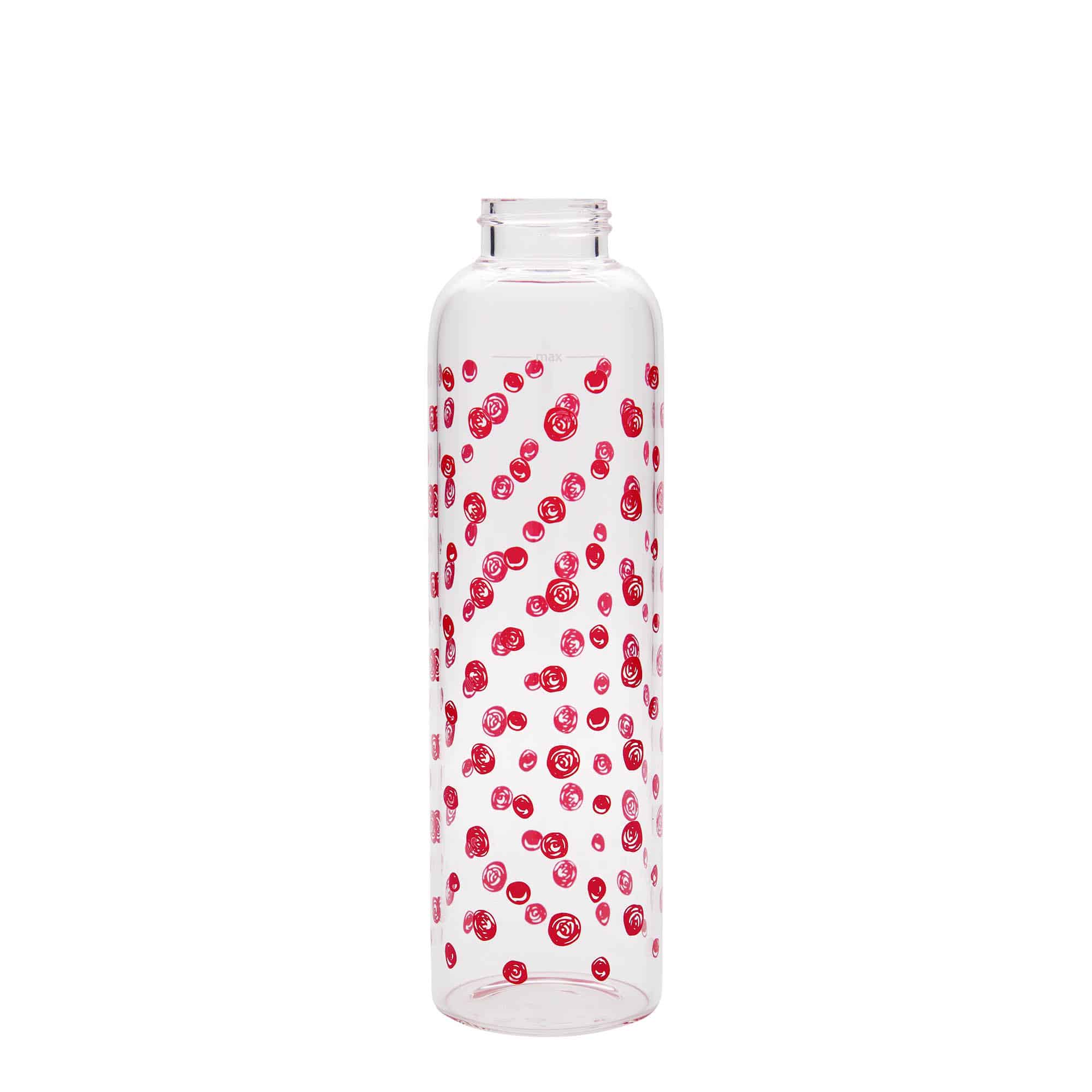 500 ml drikkeflaske 'Perseus', motiv: Røde prikker, åbning: Skruelåg 500 ml drikkeflaske 'Perseus', motiv: Røde prikker, åbning: Skruelåg