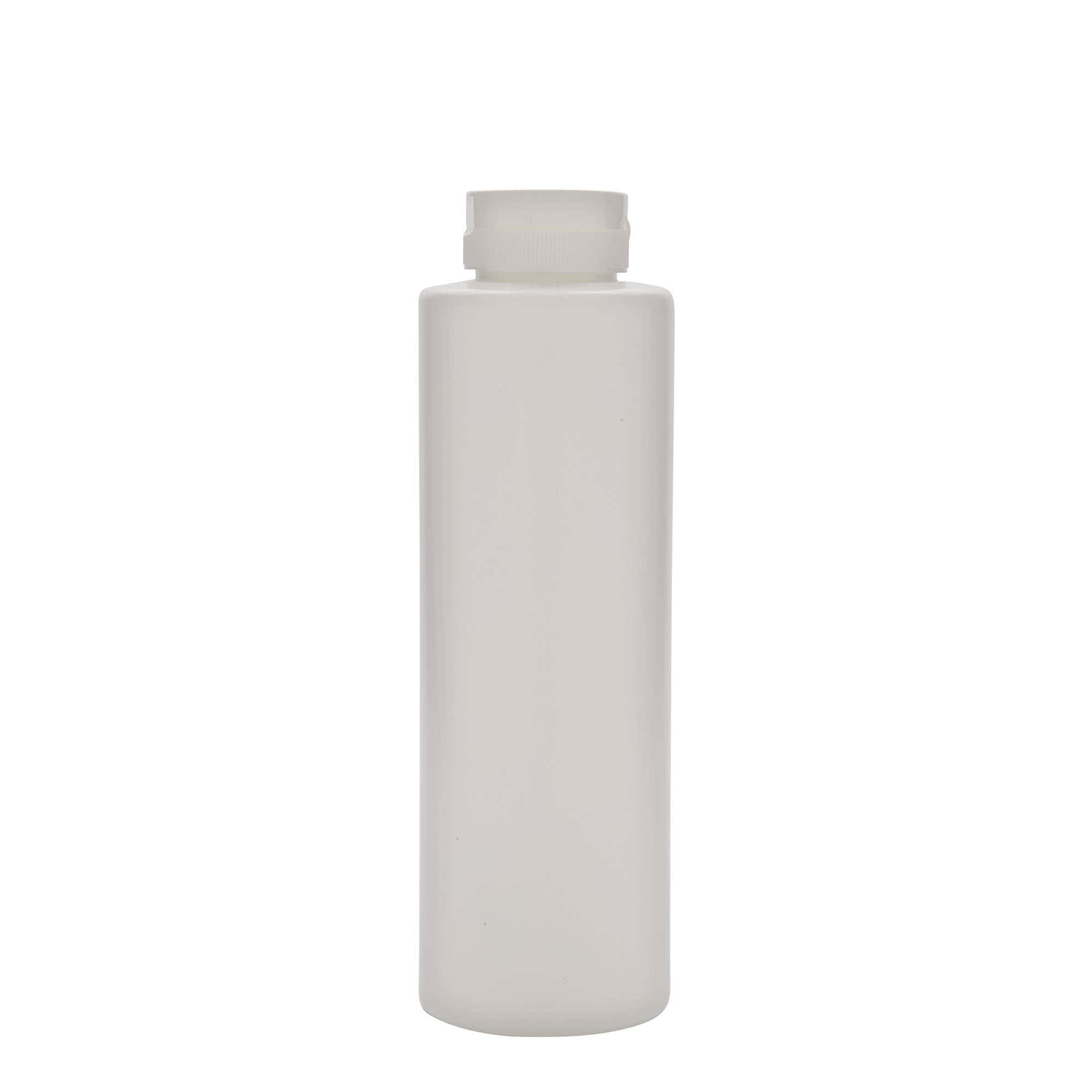 500 ml sauceflaske, LDPE-plast, hvid, munding: 38/400