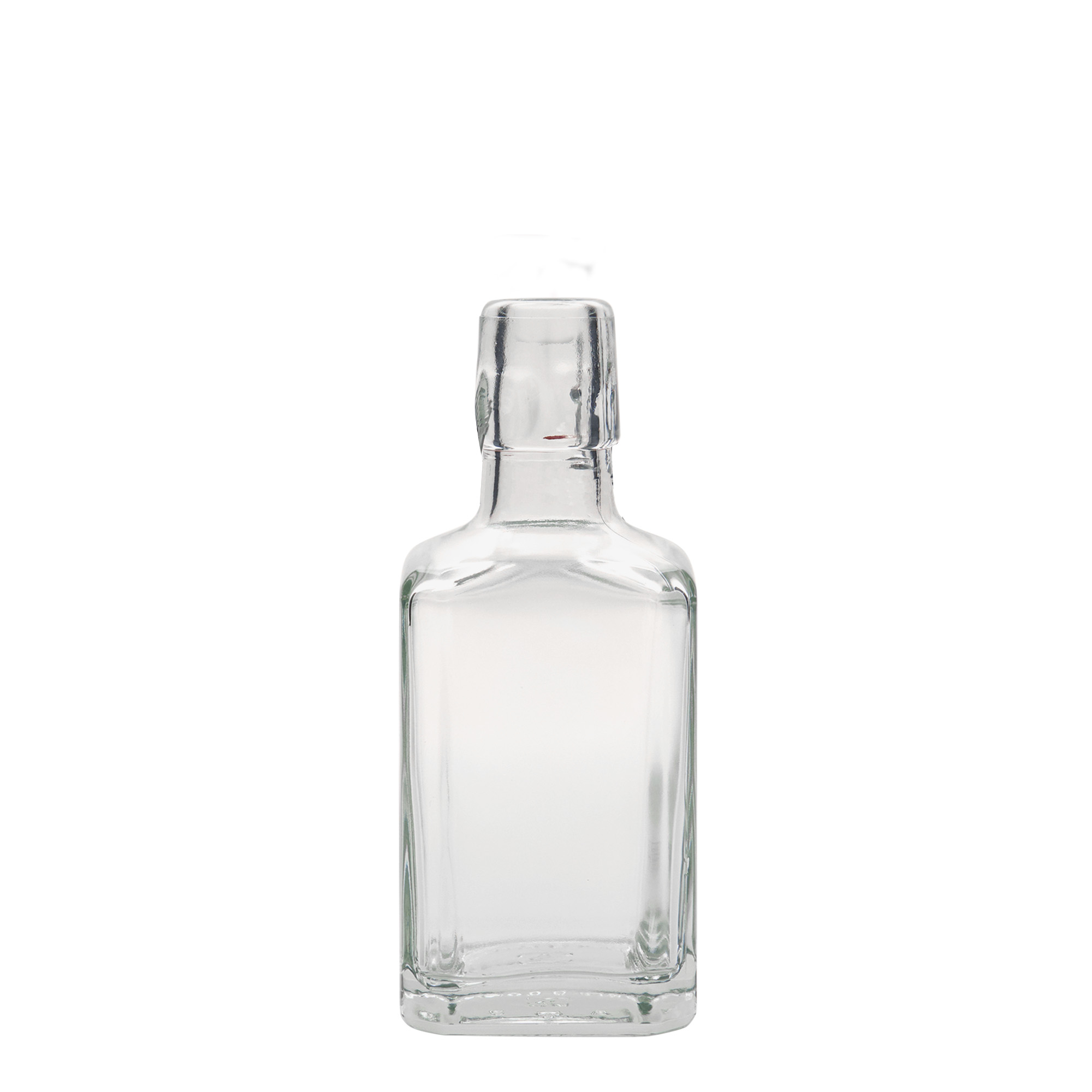 250 ml glasflaske 'Rialto', firkantet, åbning: patentprop 250 ml glasflaske 'Rialto', firkantet, åbning: patentprop