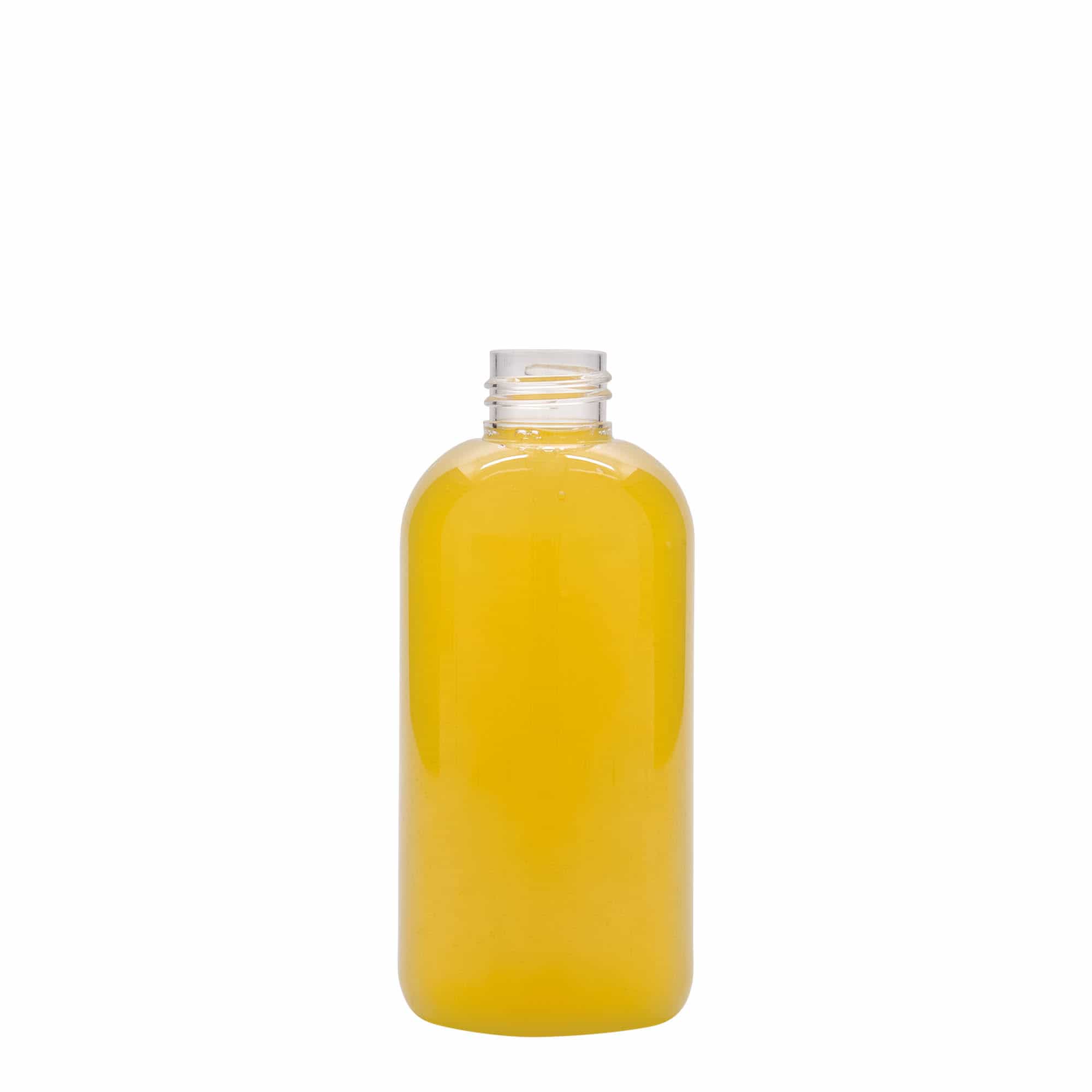 200 ml PET-flaske 'Boston', plast, åbning: GPI 24/410