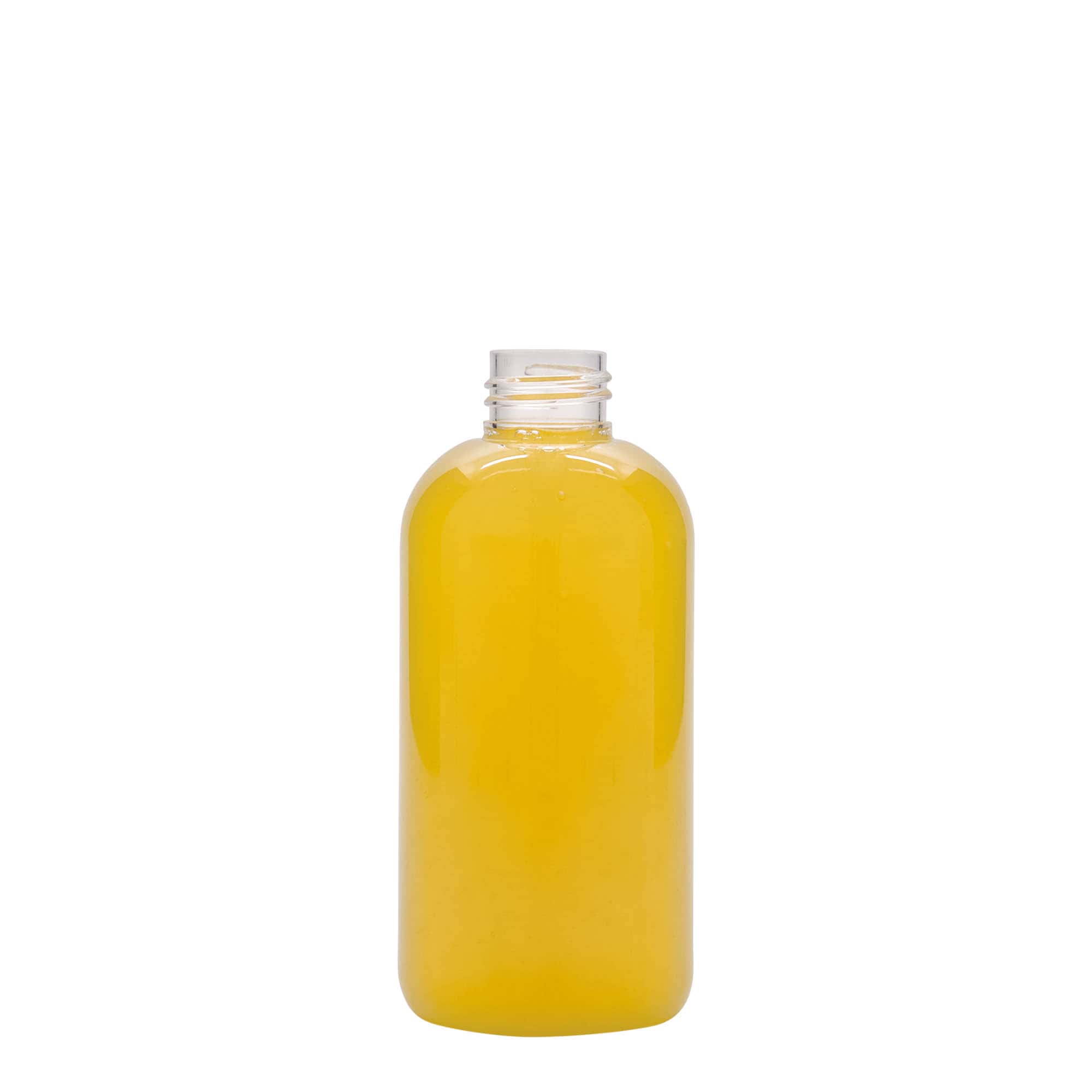 200 ml PET-flaske 'Boston', plastik, åbning: 24/410 200 ml PET-flaske 'Boston', plastik, åbning: 24/410
