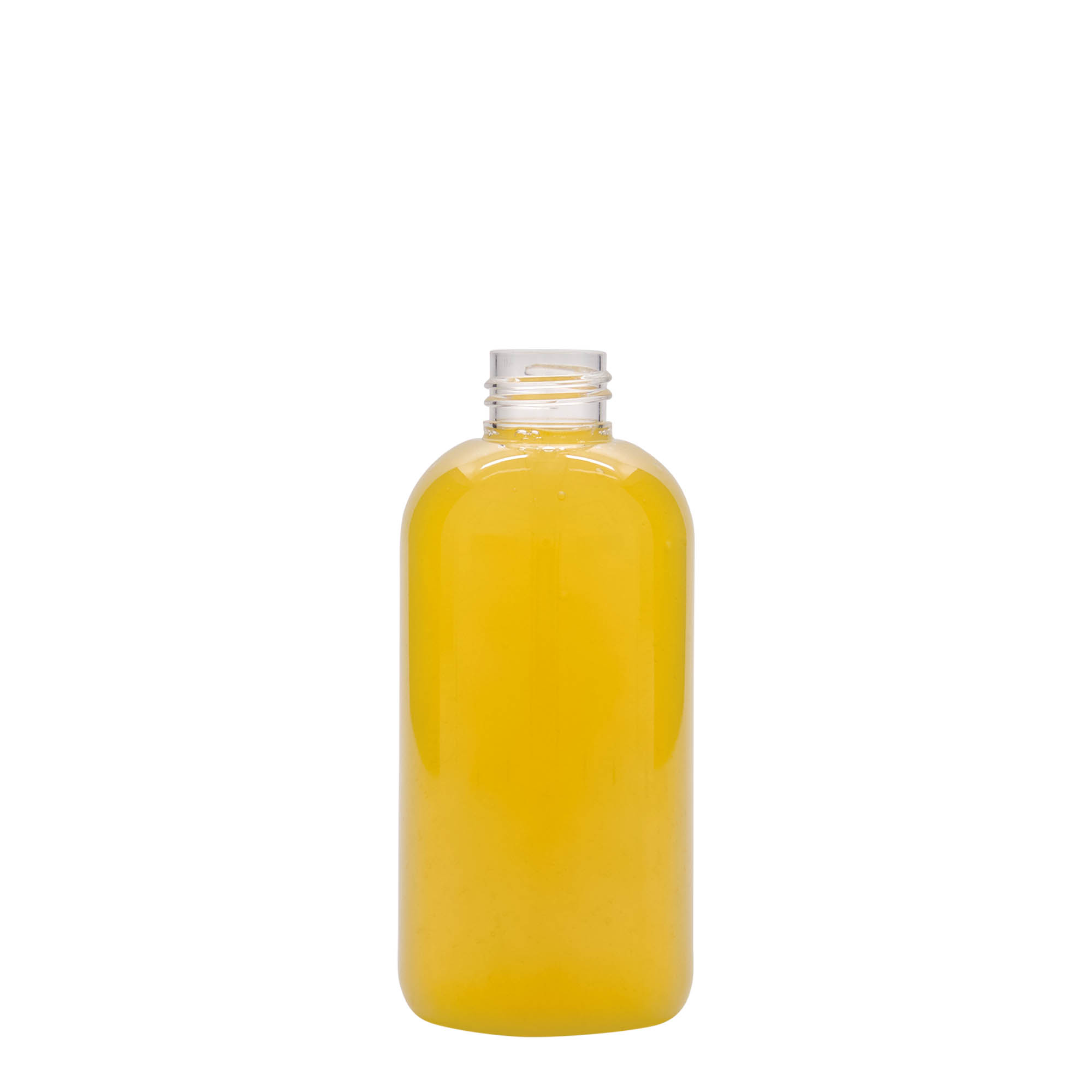 200 ml PET-flaske »Boston«, plastik, åbning: 24/410