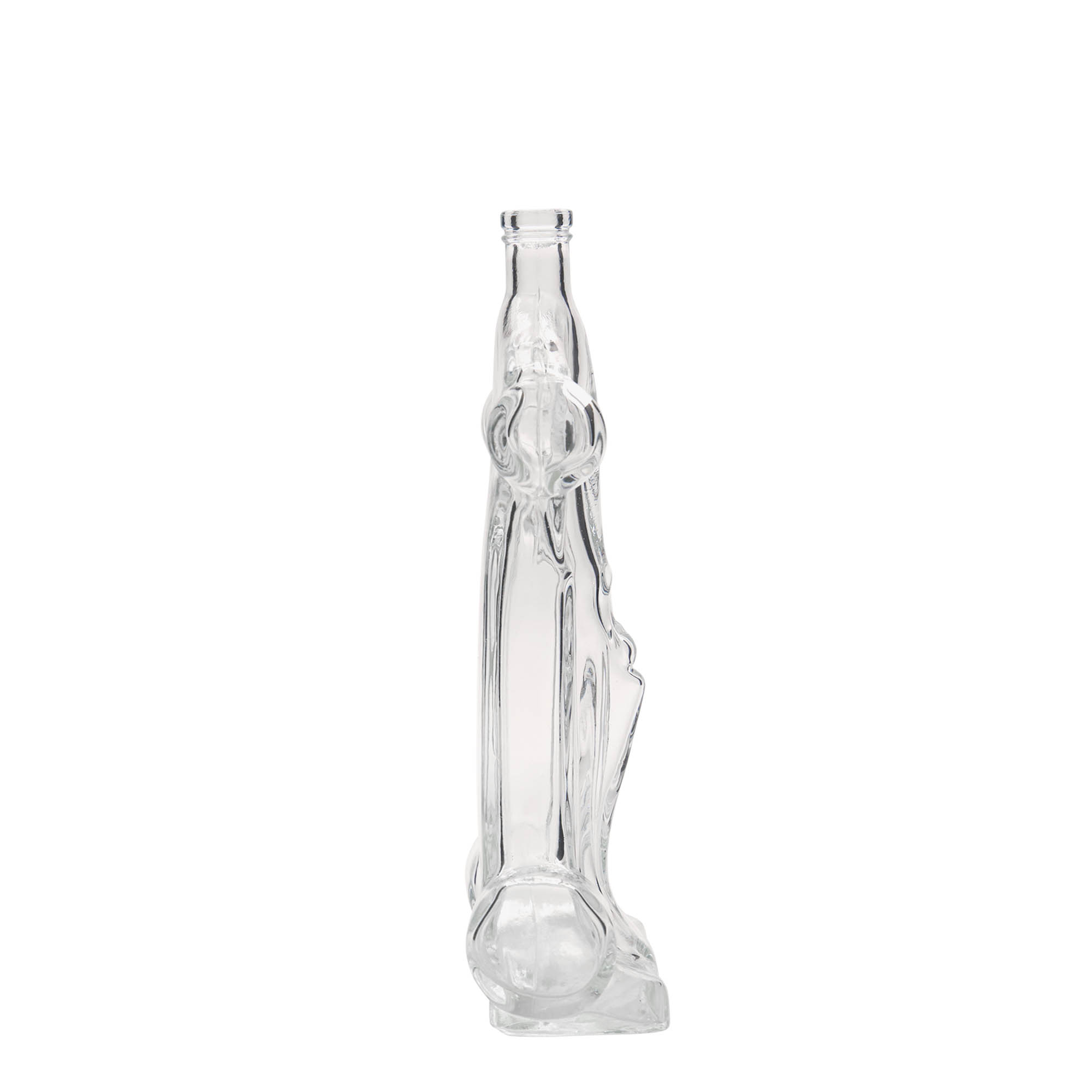 200 ml glasflaske 'Racervogn', åbning: kork