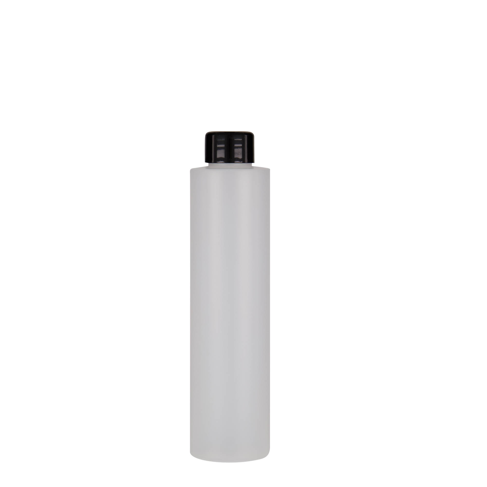 200 ml plastflaske 'Pipe', HDPE, natur, åbning: 24/410