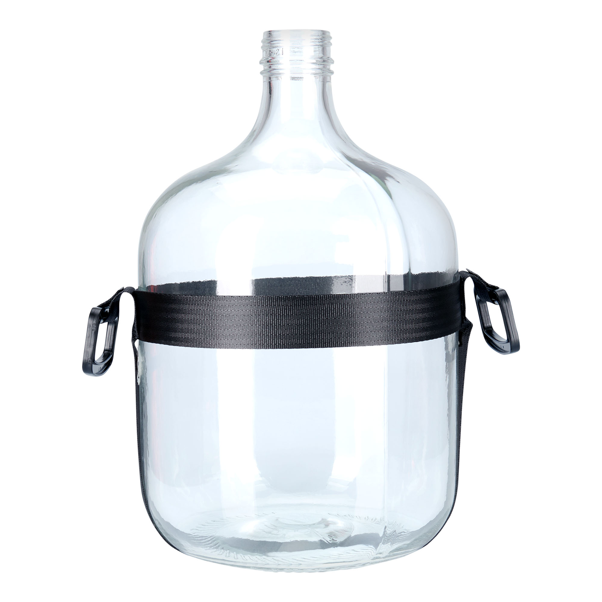 25 l ballonflaske high-end, glas, munding: skruelåg
