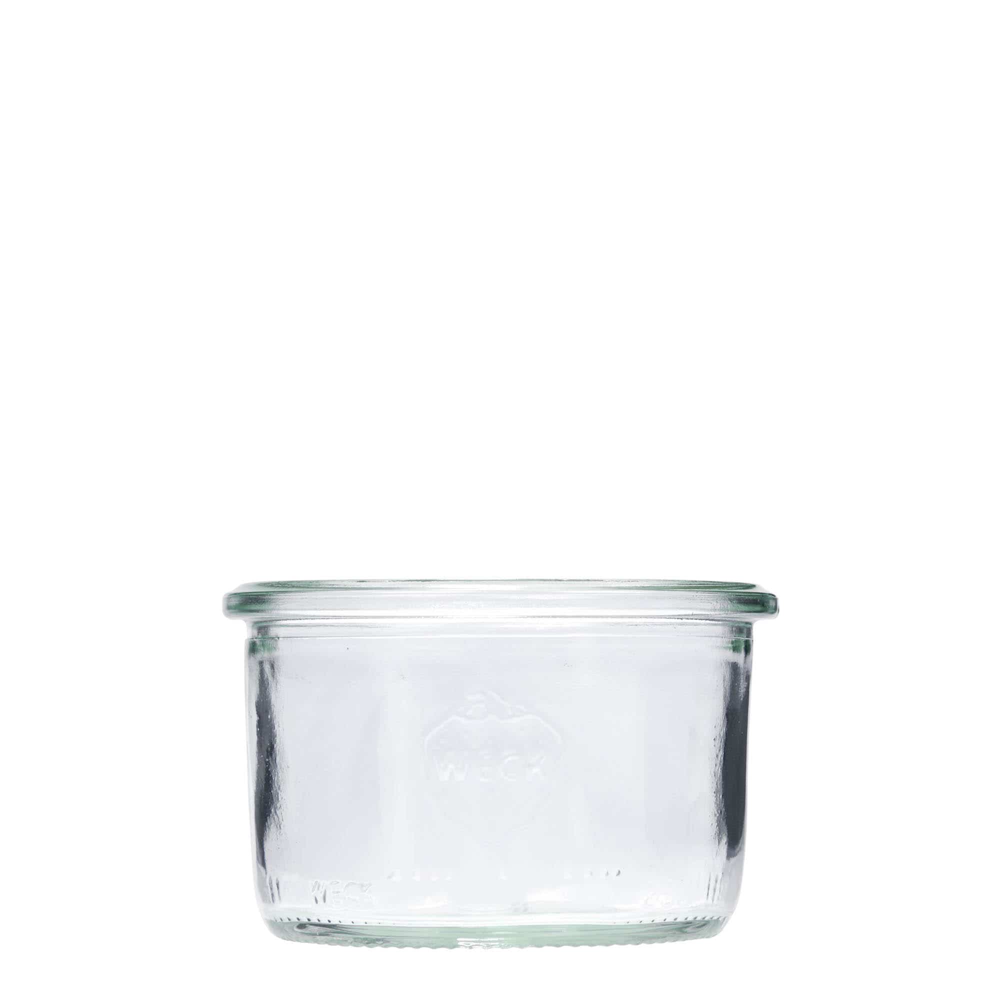 200 ml cylindrisk WECK-sylteglas, åbning: Rund kant 200 ml cylindrisk WECK-sylteglas, åbning: Rund kant