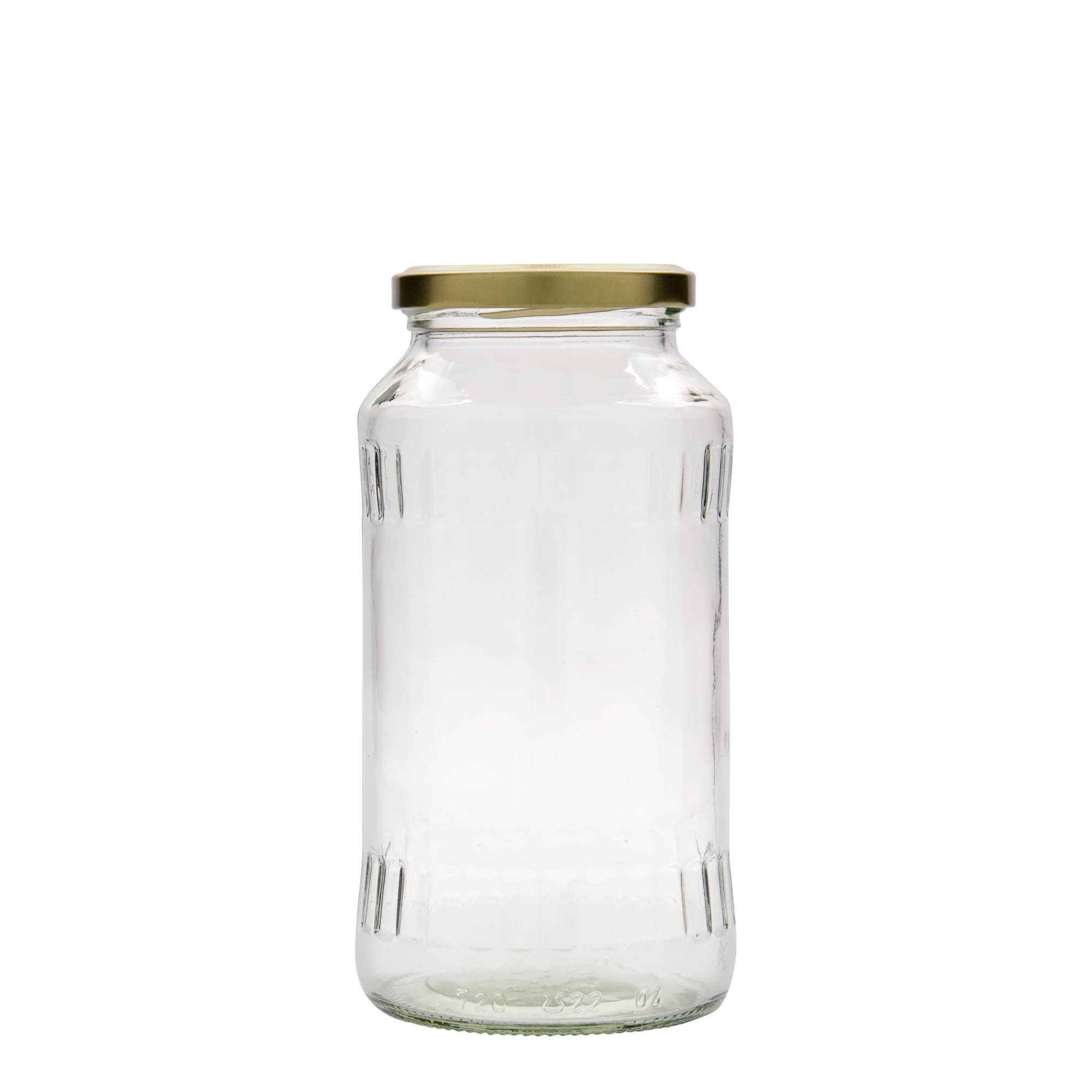 720 ml facetslebet glas, åbning: Twist-Off (TO 66)