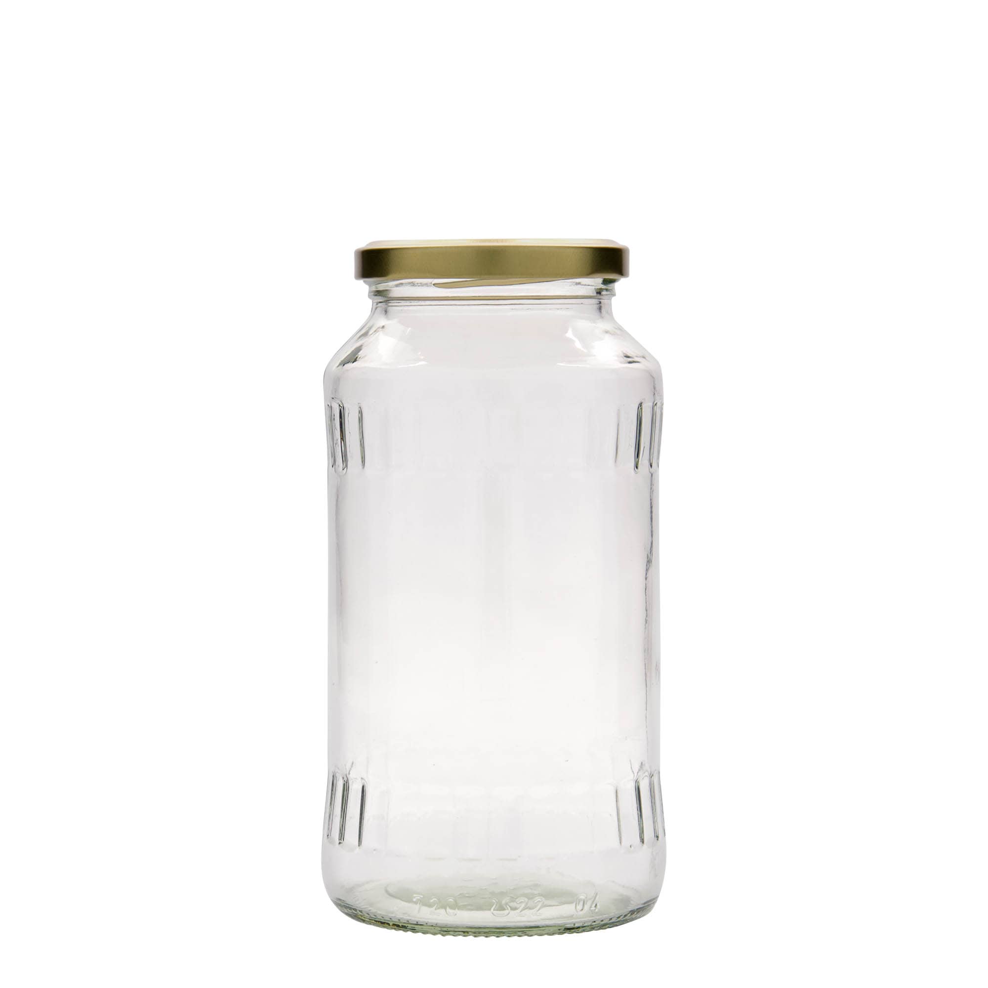 720 ml facetslebet glas, åbning: Twist-Off (TO 66)
