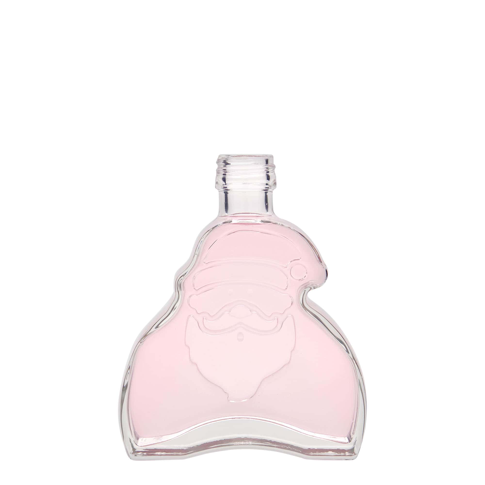 200 ml glasflaske 'Julemand', åbning: PP 28