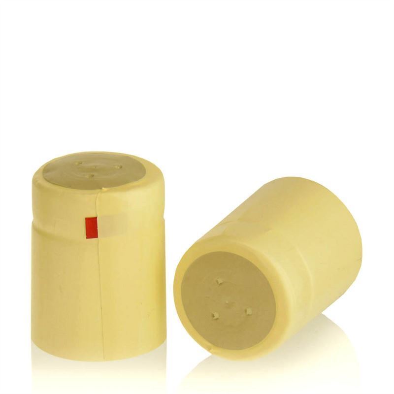 Krympekapsel 32x41, PVC-plast, champagne
