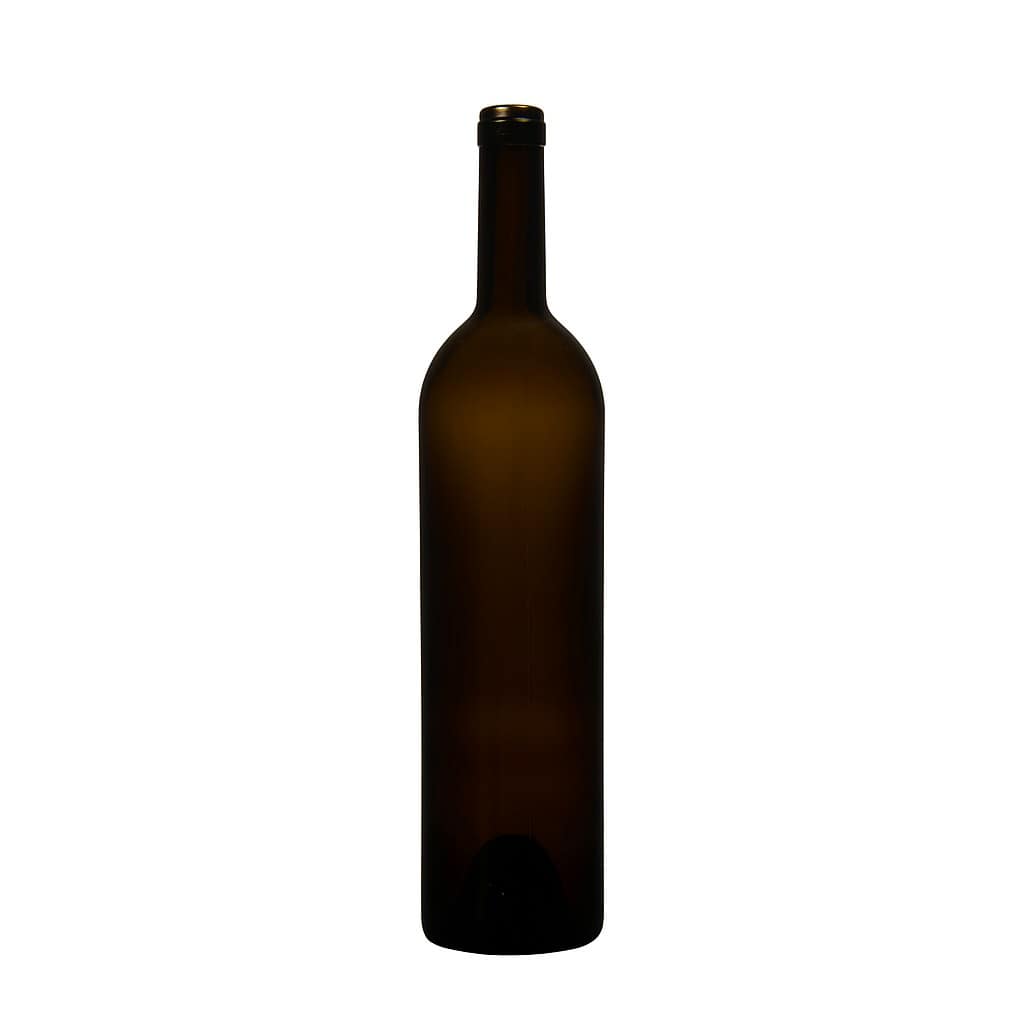 750 ml vinflaske »Liberty«, antikgrøn, åbning: kork
