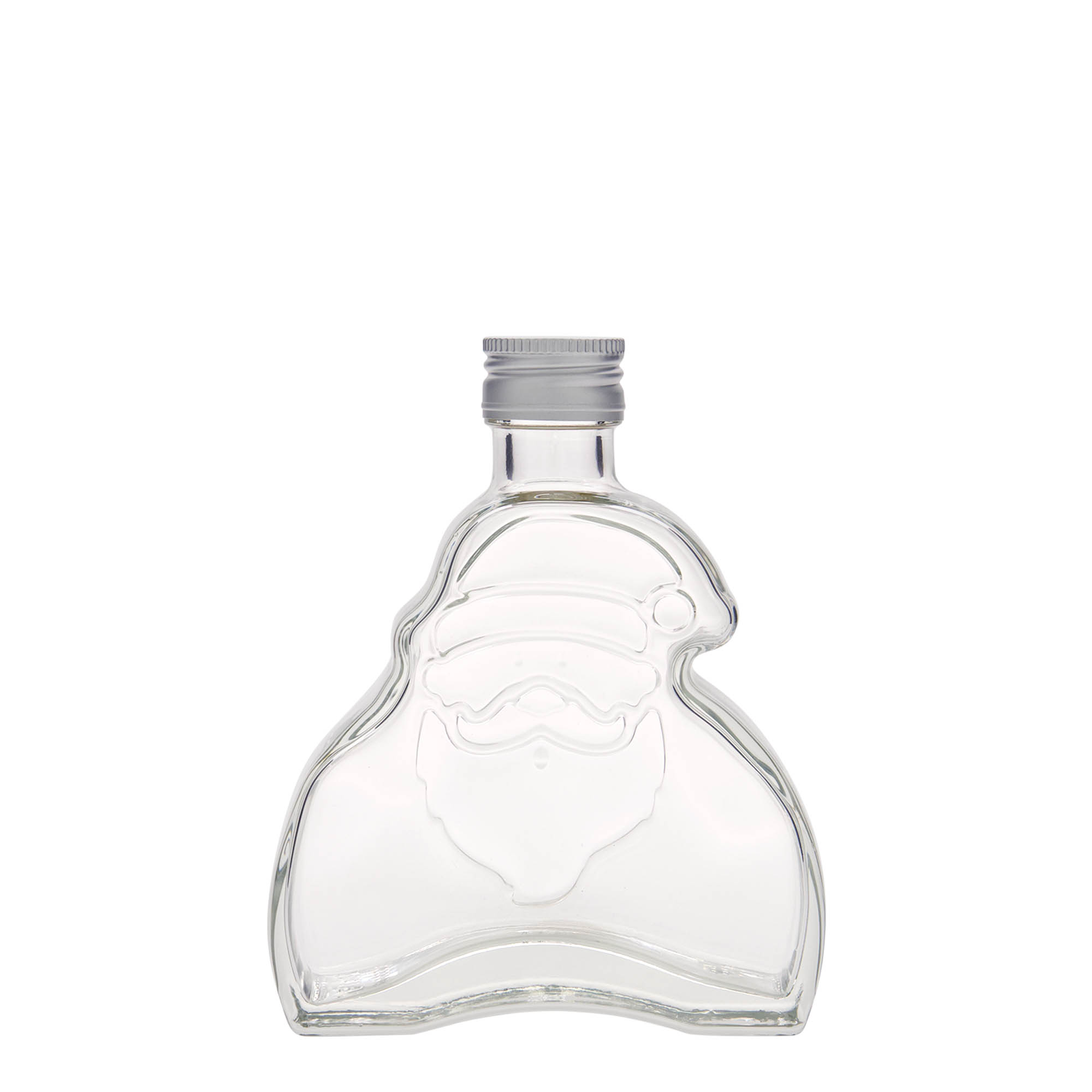 200 ml glasflaske 'Julemand', åbning: PP 28