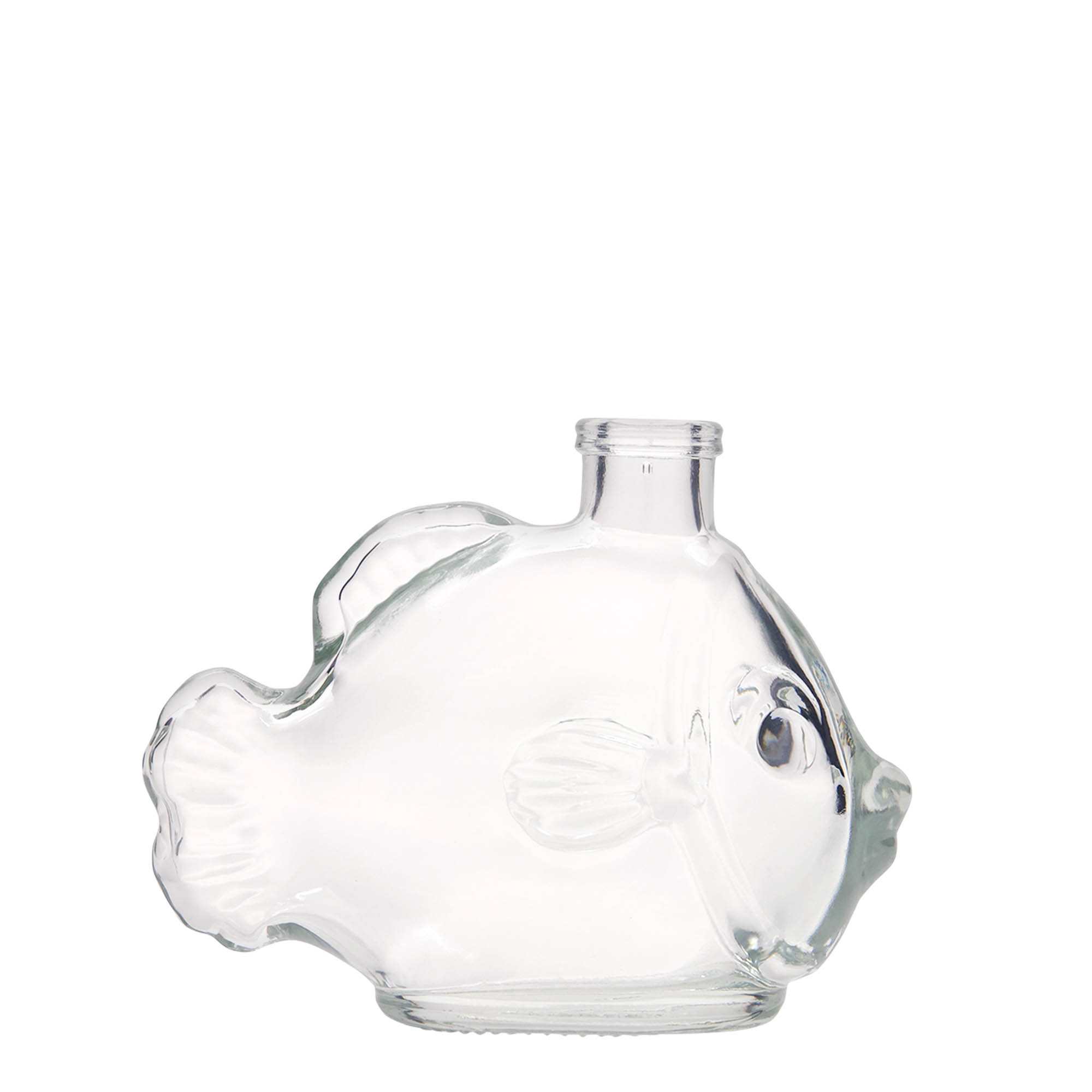 200 ml glasflaske 'Fisk', åbning: kork 200 ml glasflaske 'Fisk', åbning: kork