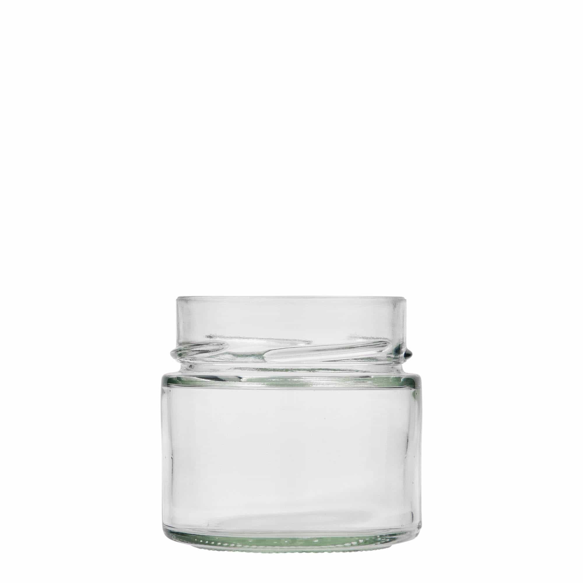 212 ml rundt glas, åbning: Deep-twist-off (DTO 70) 212 ml rundt glas, åbning: Deep-twist-off (DTO 70)