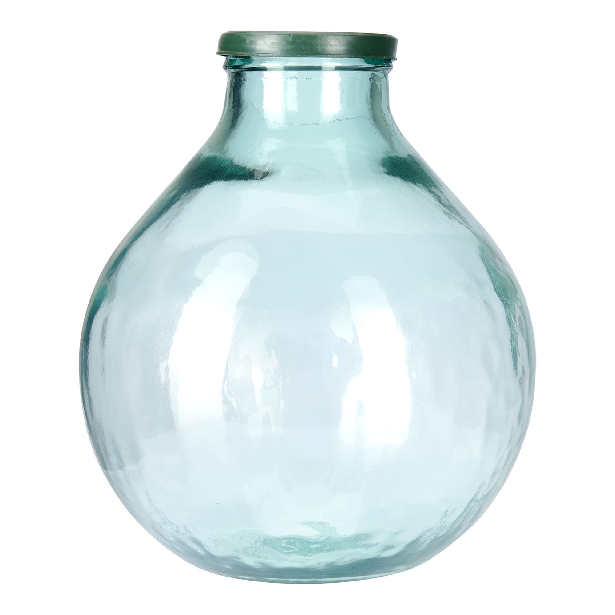 25 l ballonflaske med vid hals, glas, åbning: pålægslåg 25 l ballonflaske med vid hals, glas, åbning: pålægslåg