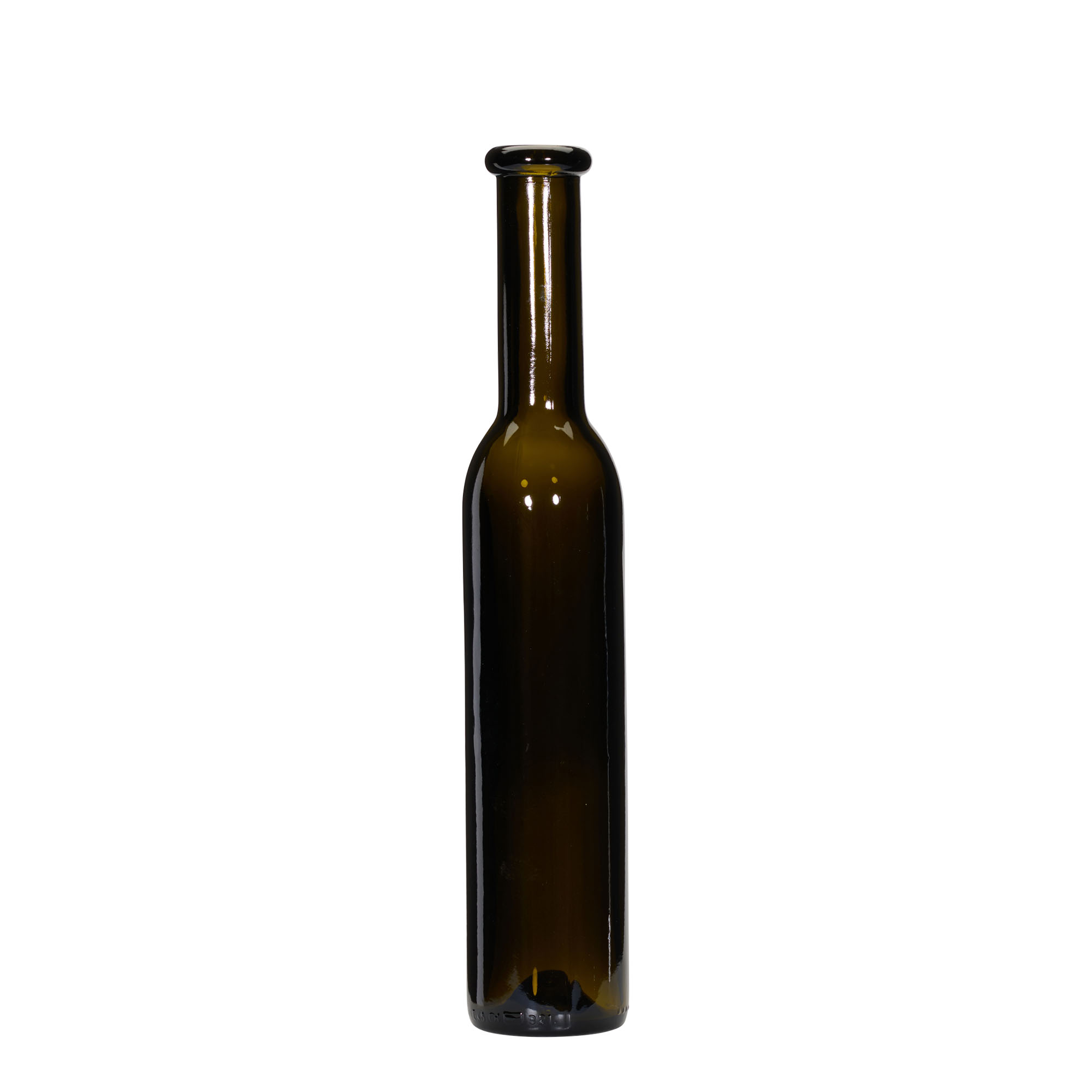 250 ml glasflaske 'Rocky', antikgrøn, åbning: kork 250 ml glasflaske 'Rocky', antikgrøn, åbning: kork