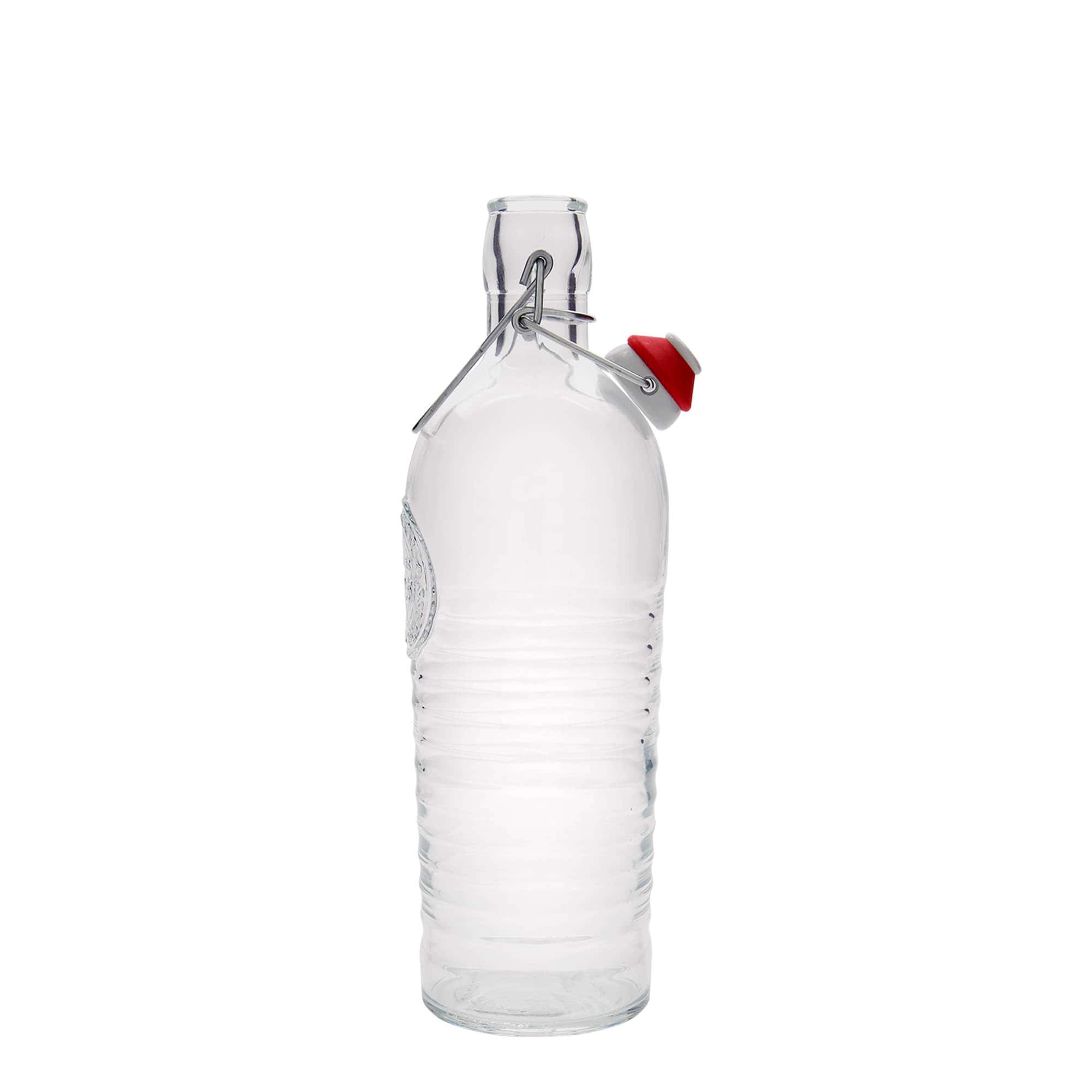 1.200 ml glasflaske »Officina 1825«, åbning: klemme/lukke-mekanisme