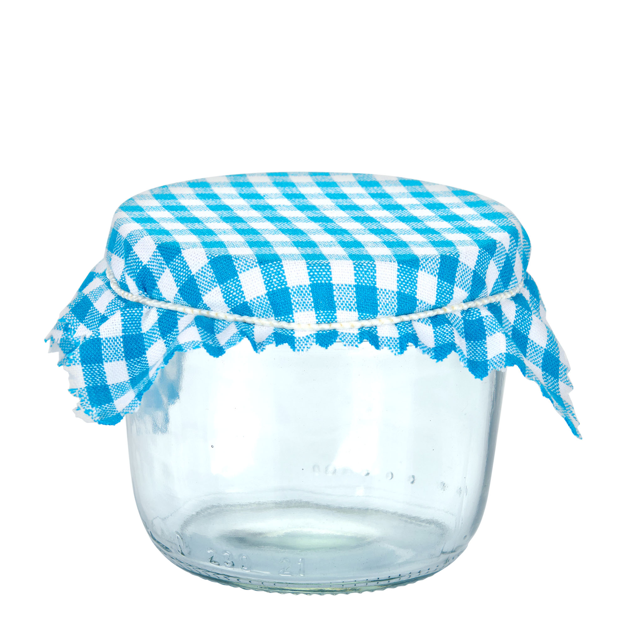 Stofserviettern ternet 12x12, kvadratisk, tekstil, blå, åbning: TO38-TO53 Stofserviettern ternet 12x12, kvadratisk, tekstil, blå, åbning: TO38-TO53